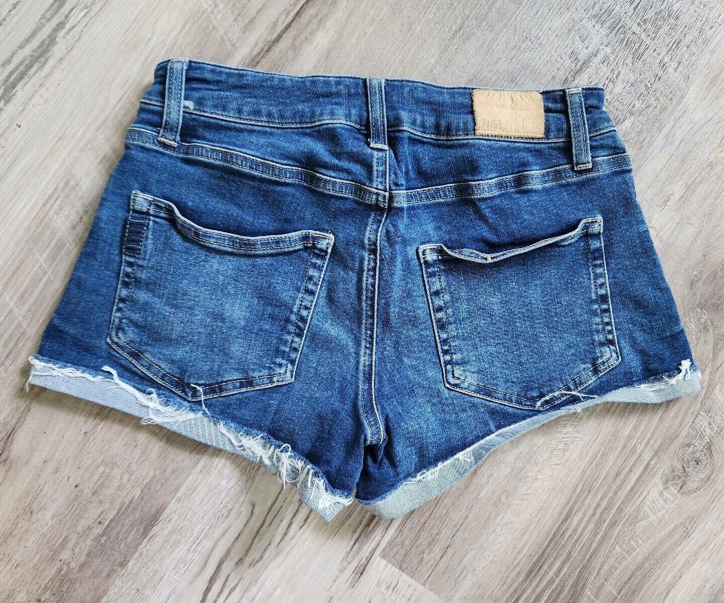 Paige Paige Jeans Denim Shorts Size 27 Jimmy Jimmy Short Size 27" / US 4 / IT 40 - 2 Thumbnail