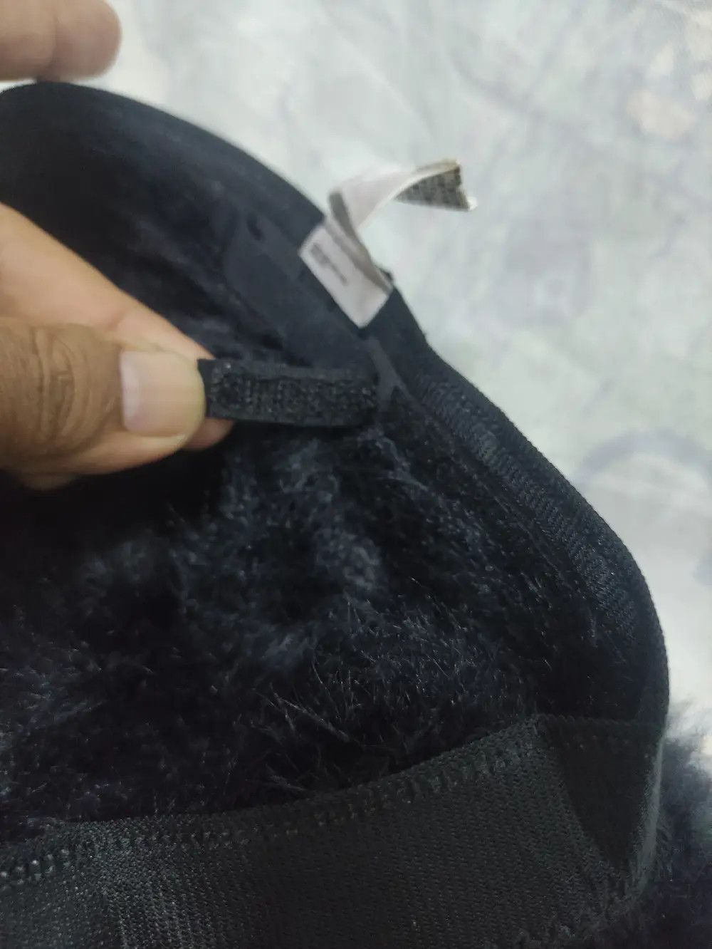 GU GU FUR MOHAIR BUCKET HAT Size ONE SIZE - 6 Thumbnail
