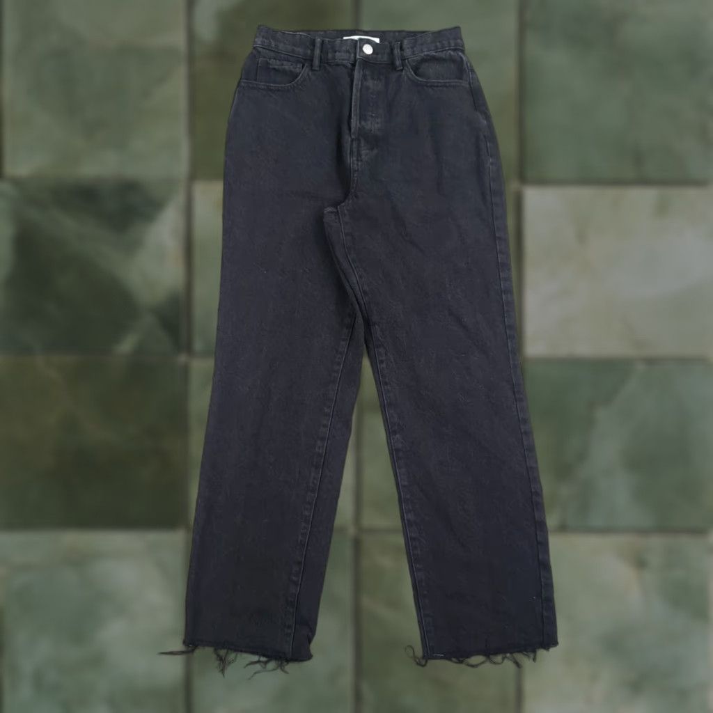 Pacsun Pacsun Womens High Rise Straight Leg Jeans Size 26 26x26 Extra Large XL Black Size 26" / US 2 / IT 38 - 1 Thumbnail