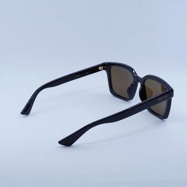 Gucci New Gucci GG1582SK 004 Sunglasses - Black Frame, Brown Size ONE SIZE - 10 Thumbnail
