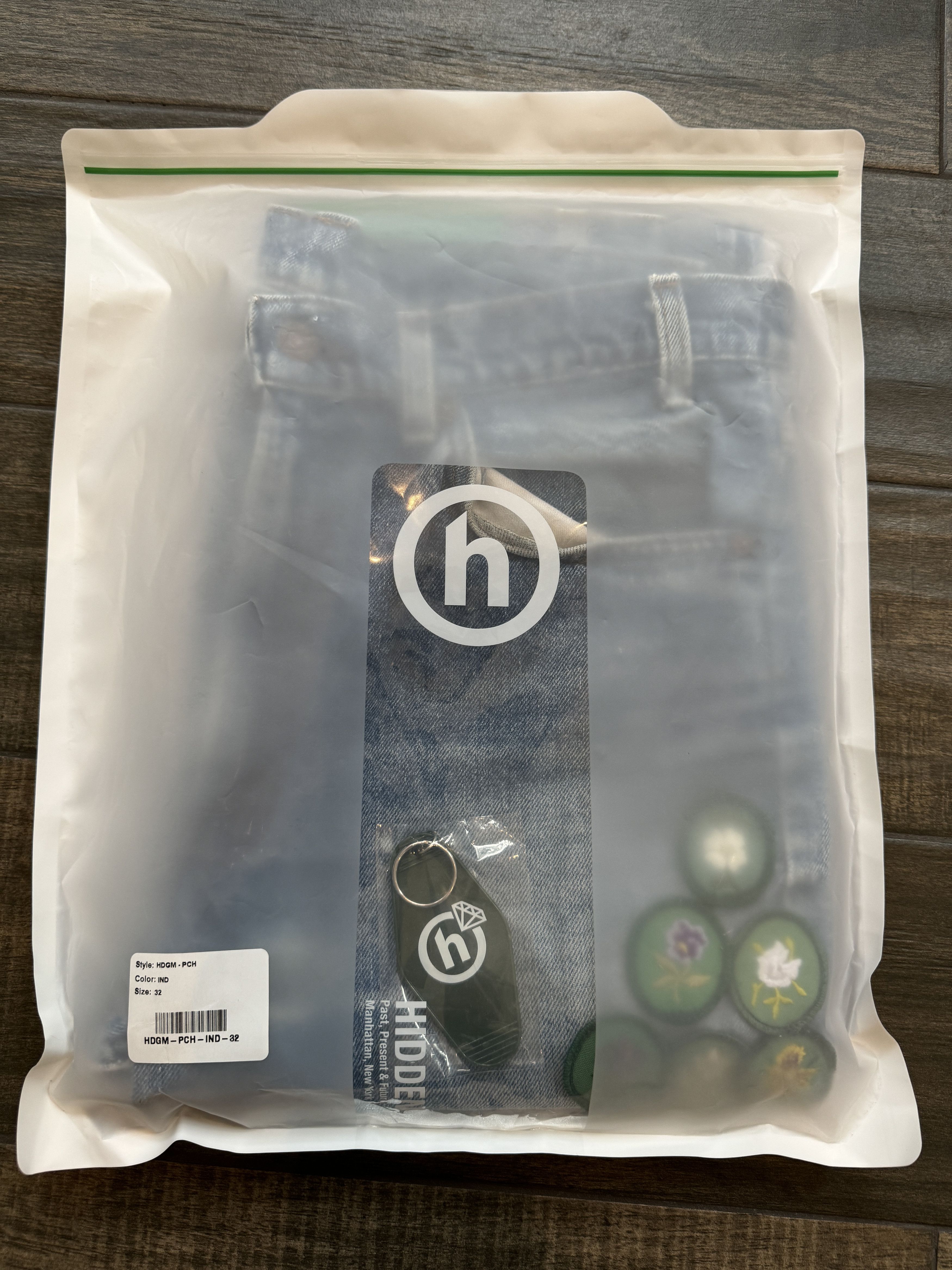 HIDDEN 1/25 Hidden NY Hidden Gems 517 Patch Denim Size US 32 / EU 48 - 14 Thumbnail