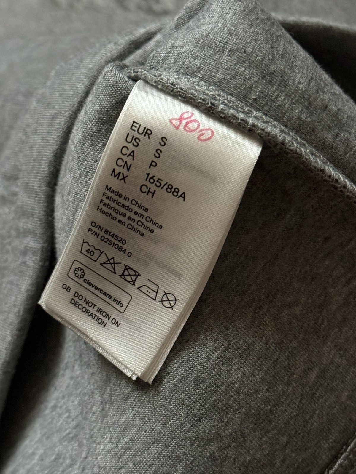 Alexander Wang × H&M Alexander wang x H&M S Wmns crop scuba sweatshirt jumper 00s Size S / US 4 / IT 40 - 13 Thumbnail