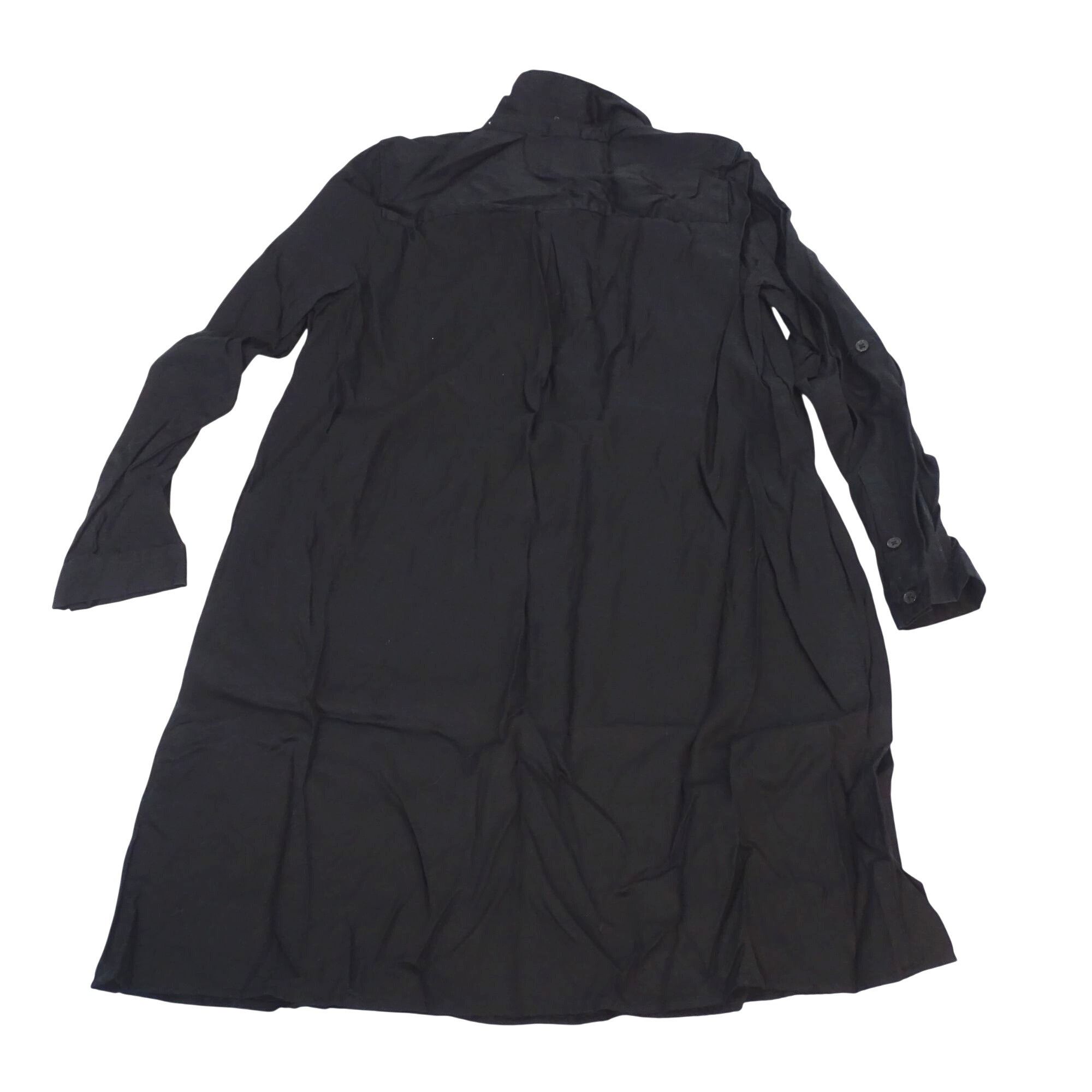 Other Time And Tru Black Popover Shirt Dress Women Size M 8-10 Size M / US 6-8 / IT 42-44 - 4 Thumbnail