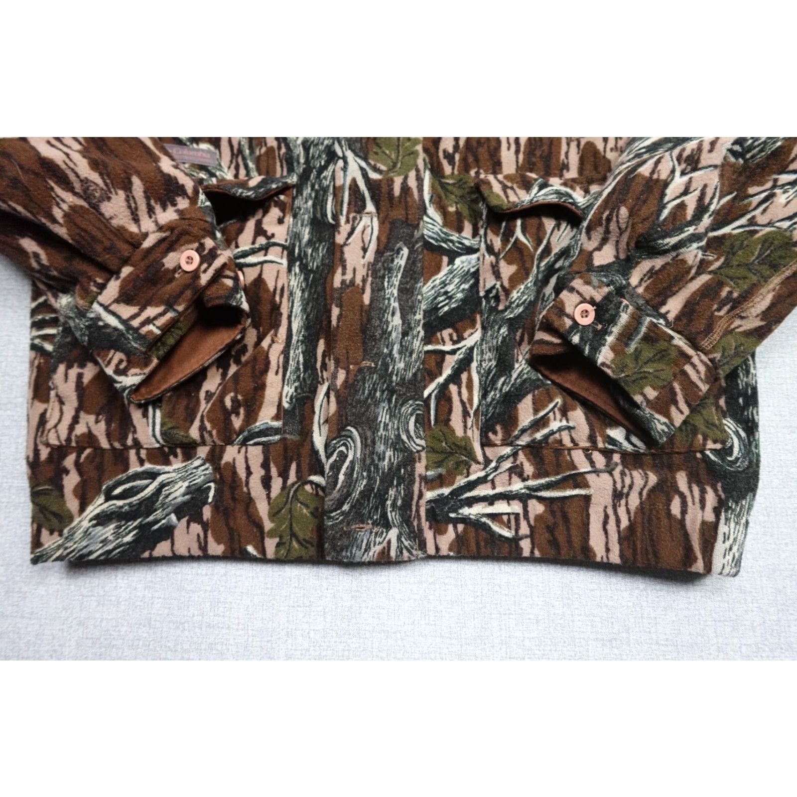 Vintage Columbia Jacket Mens M Brown Camouflage Hoodie Hooded Lightweight Overcoat Casual Retro 90s Theme Outfit Mens Size US M / EU 48-50 / 2 - 3 Thumbnail