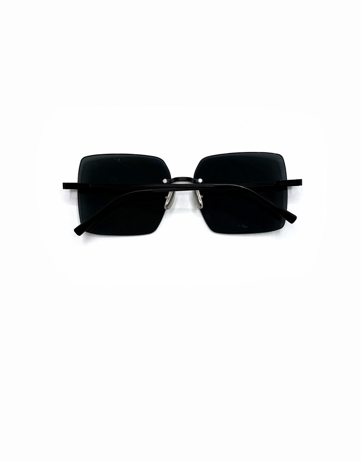 Salvatore Ferragamo Ferragamo Prisma Metal Square Sunglasses Size ONE SIZE - 4 Thumbnail