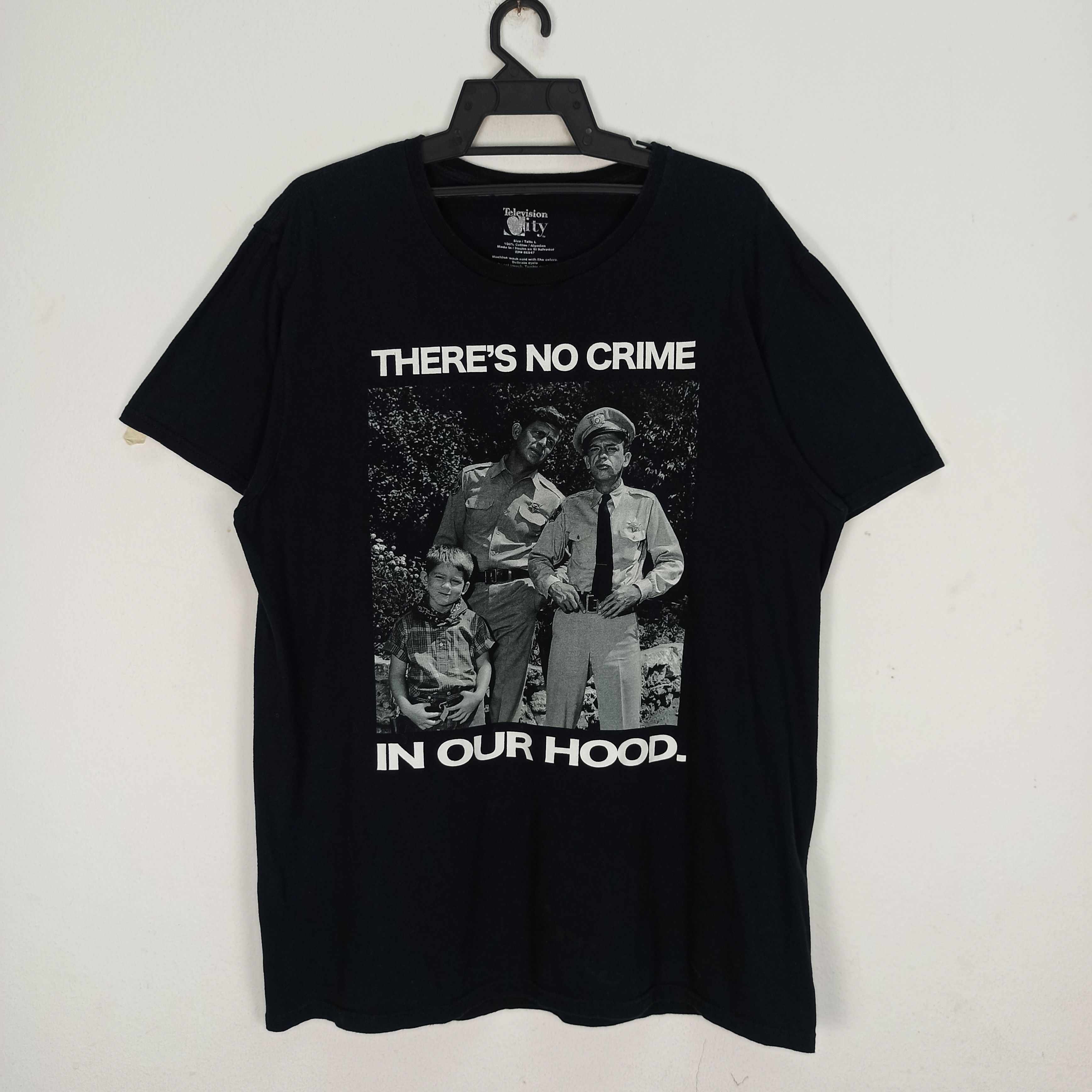 Grailed Andy Griffith Shirt "There's no Crime In Our Hood" Size US L / EU 52-54 / 3 - 1 Thumbnail