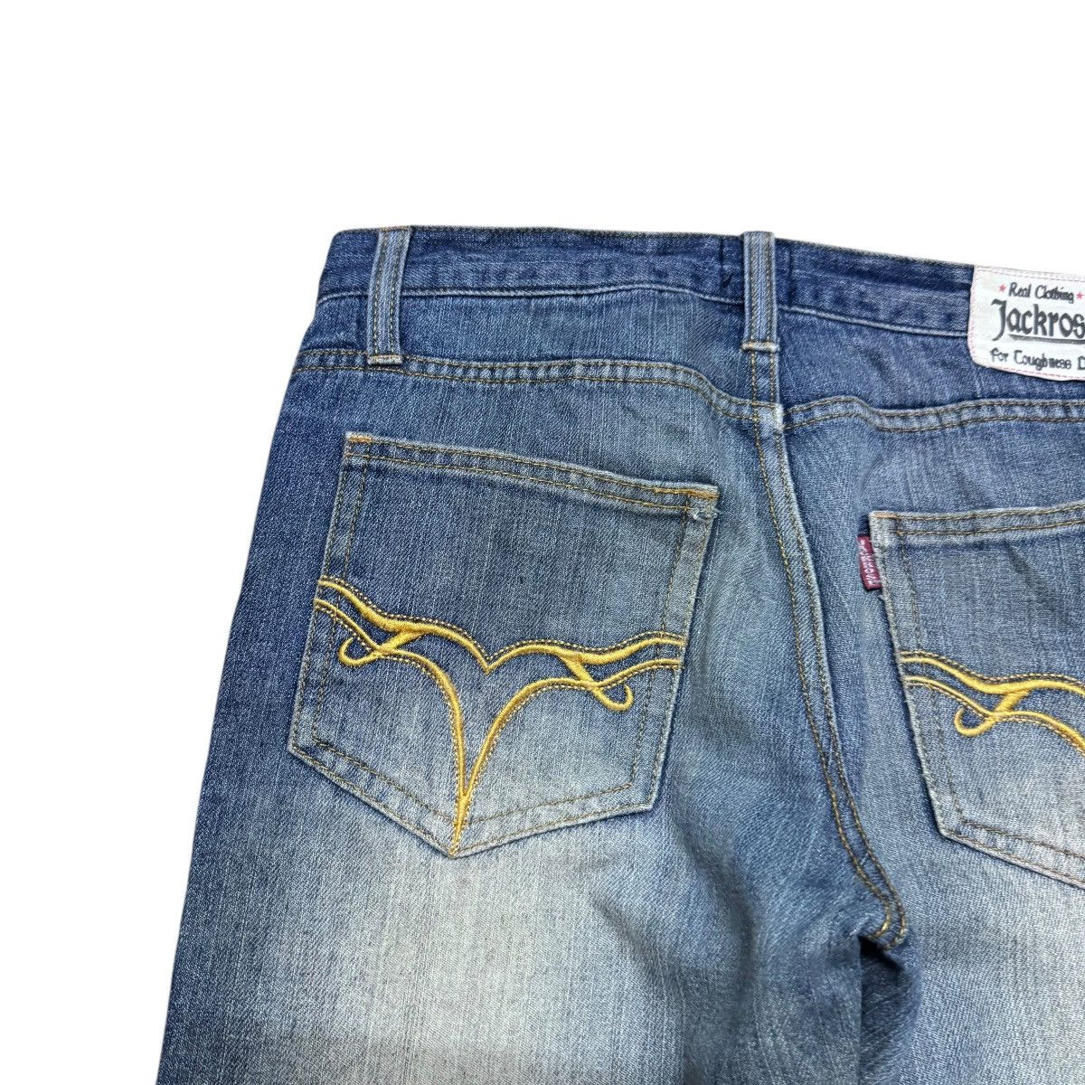 JACKROSE Jackrose Distressed Denim Flare Jeans Size US 30 / EU 46 - 12 Thumbnail