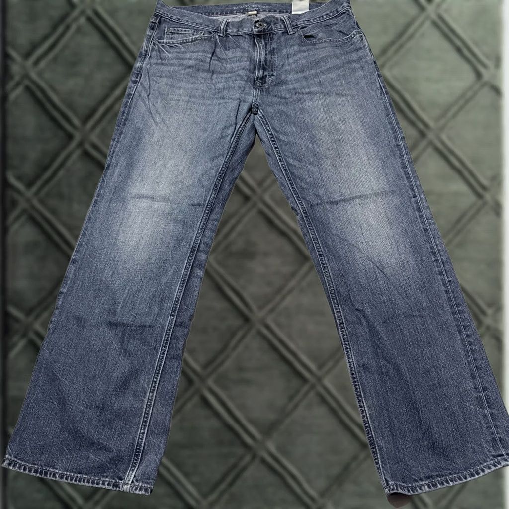Banana Republic Banana Republic Jeans Men Blue Denim Mid Rise Classic Straight Hipster 36x30 Jeans Size US 36 / EU 52 - 1 Thumbnail
