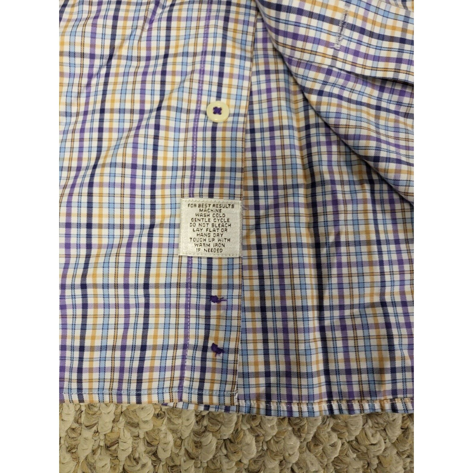 Peter Millar Peter Millar Button Down Dress Shirt Mens SIZE Large Size US L / EU 52-54 / 3 - 2 Thumbnail