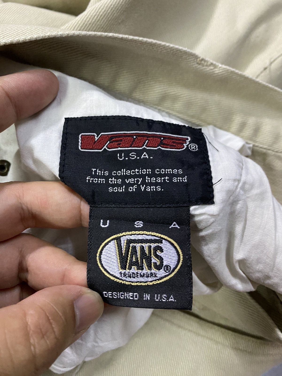 Vans Vintage 90s Vans Skate Baggy Pants Jeans Size US 34 / EU 50 - 14 Thumbnail