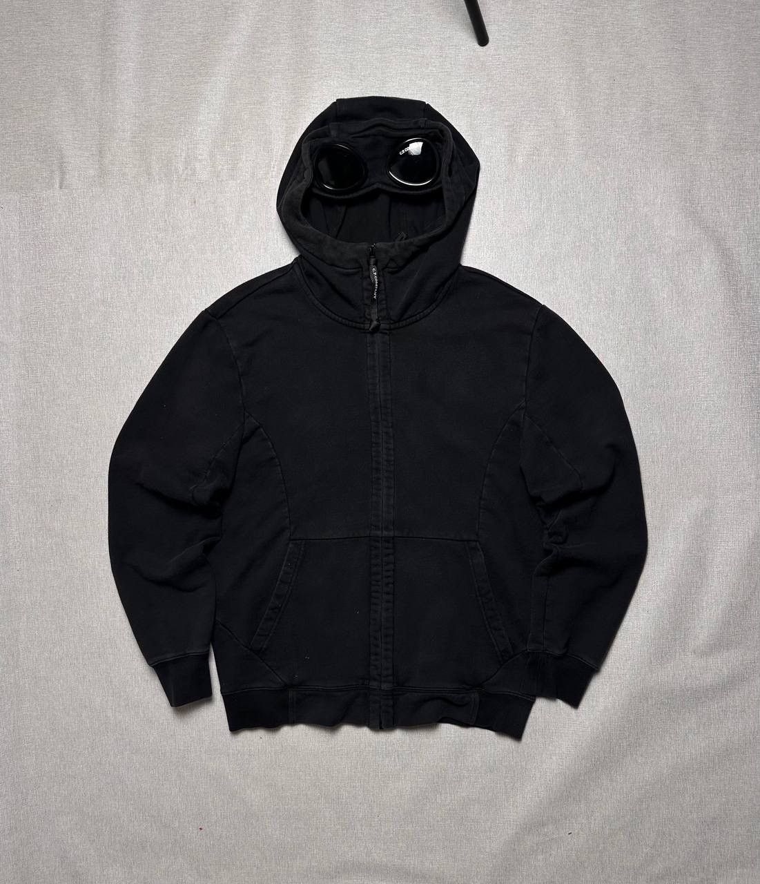 C.P. Company C.P. Company Diagonal Raised Fleece Goggle Full Zip Hoodie Size US L / EU 52-54 / 3 - 8 Thumbnail