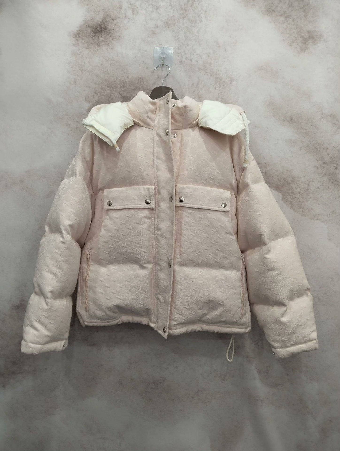 Gucci Gucci Light Pink Puffer Jacket Size S / US 4 / IT 40 - 1 Thumbnail