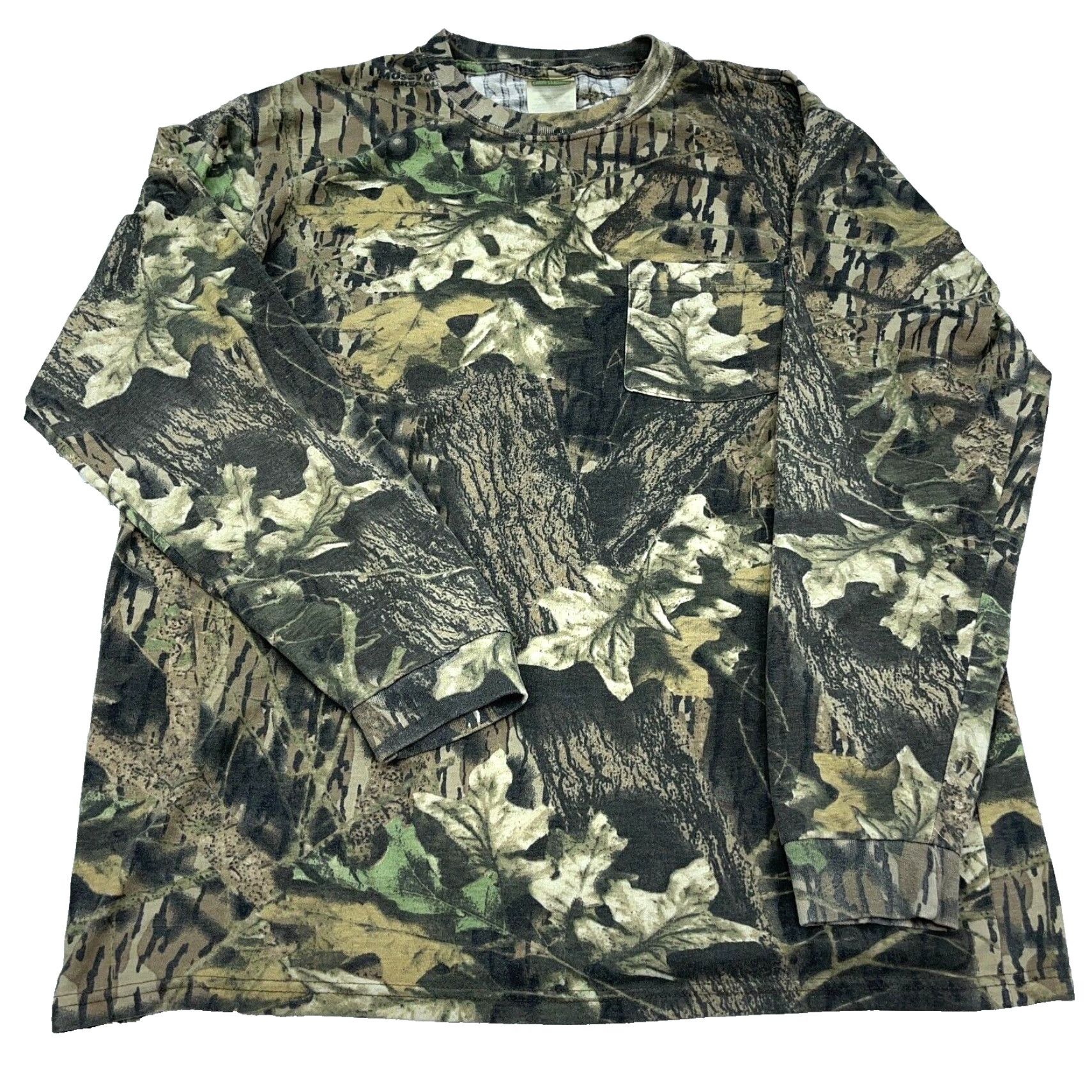 Vintage VINTAGE Mossy Oak Shirt Men Large Camouflage T-Shirt Crew Neck 90s Retro Cartoon? Size US L / EU 52-54 / 3 - 2 Thumbnail