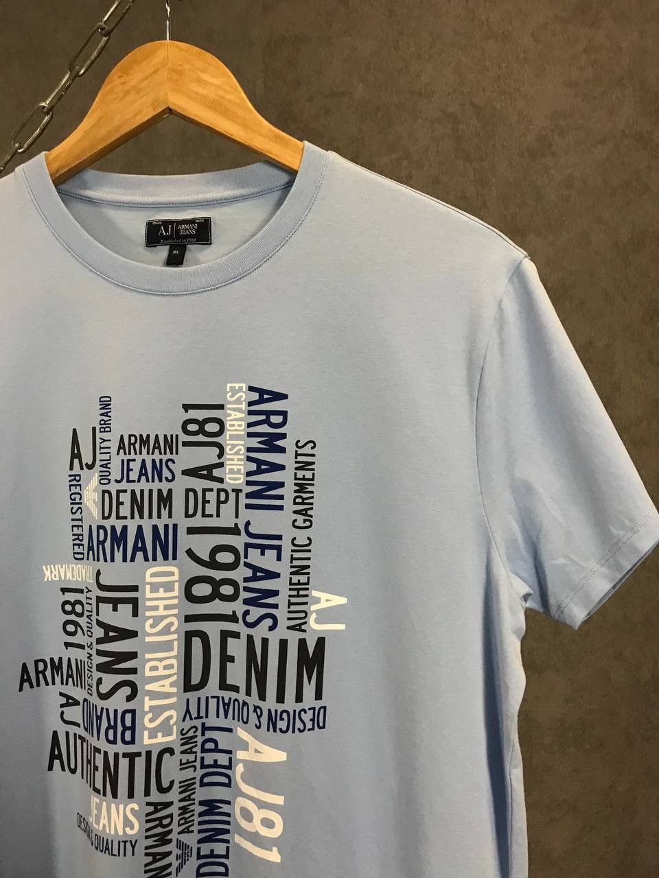 Armani Armani Jeans art designer tee Size US L / EU 52-54 / 3 - 2 Thumbnail