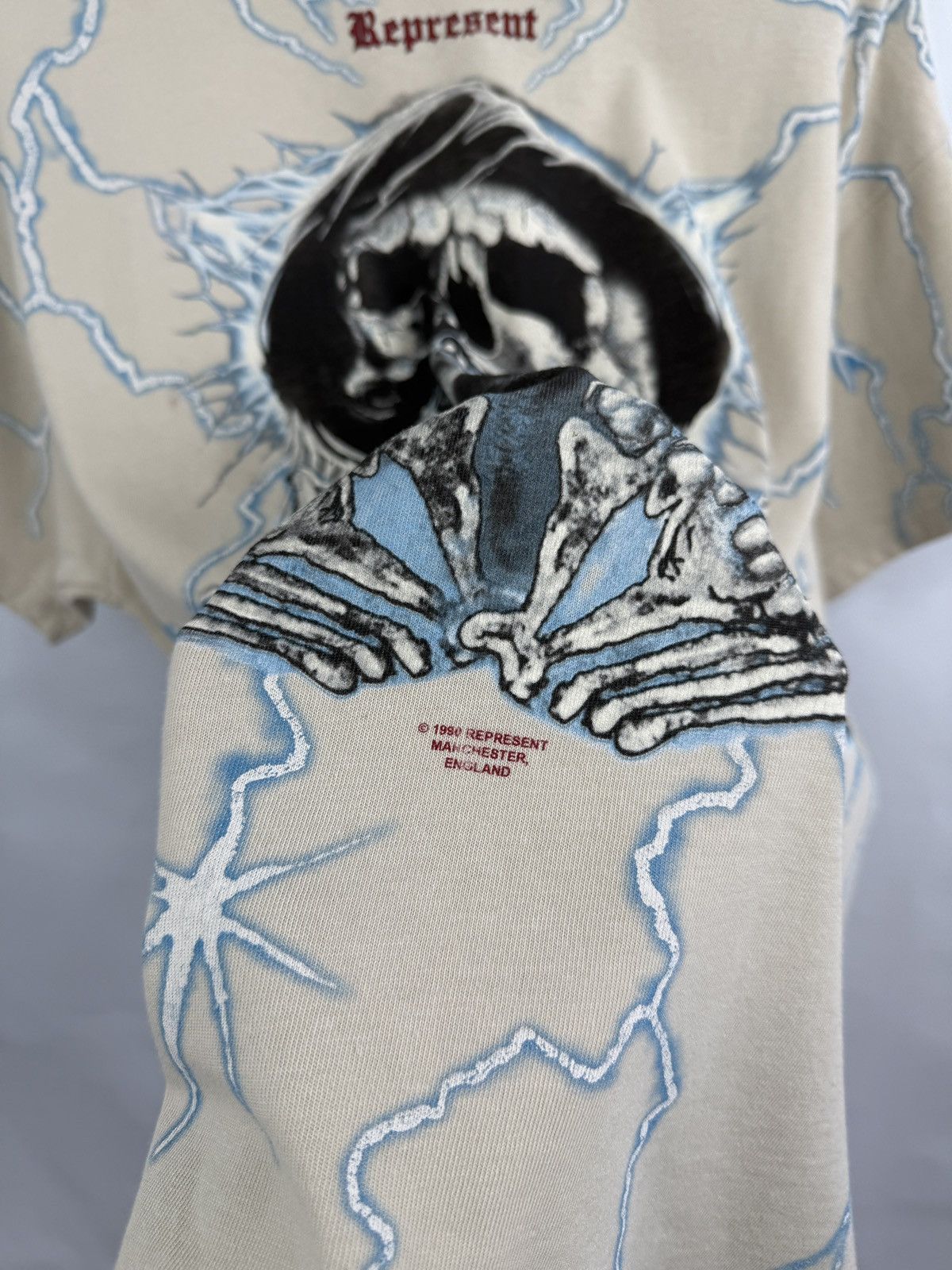 Represent Clo. 🇺🇸 Y2K Represent Clo Louder Than Hell T-Shirt Rare Retro Hype Size US M / EU 48-50 / 2 - 9 Thumbnail