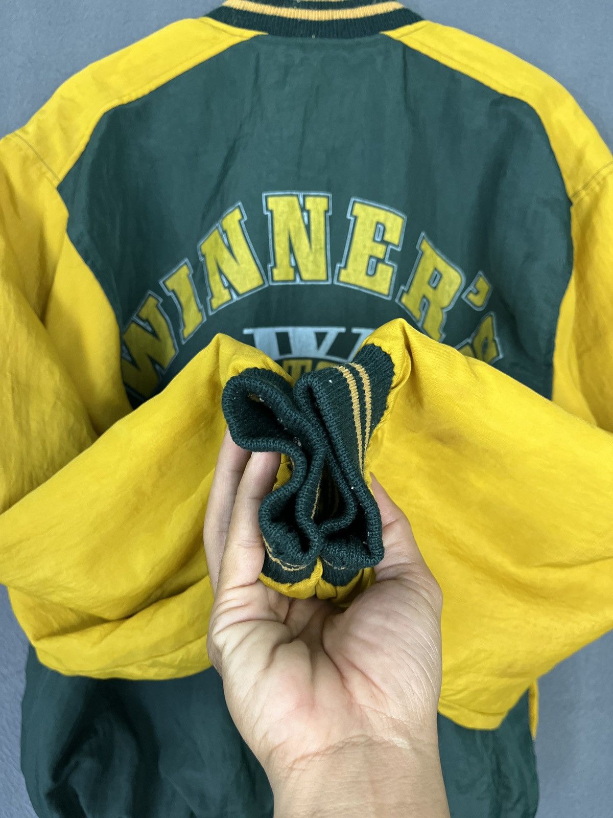 Japanese Brand × Vintage Vintage Team 375 Tokyo Nylon Varsity Jacket Size US S / EU 44-46 / 1 - 10 Thumbnail