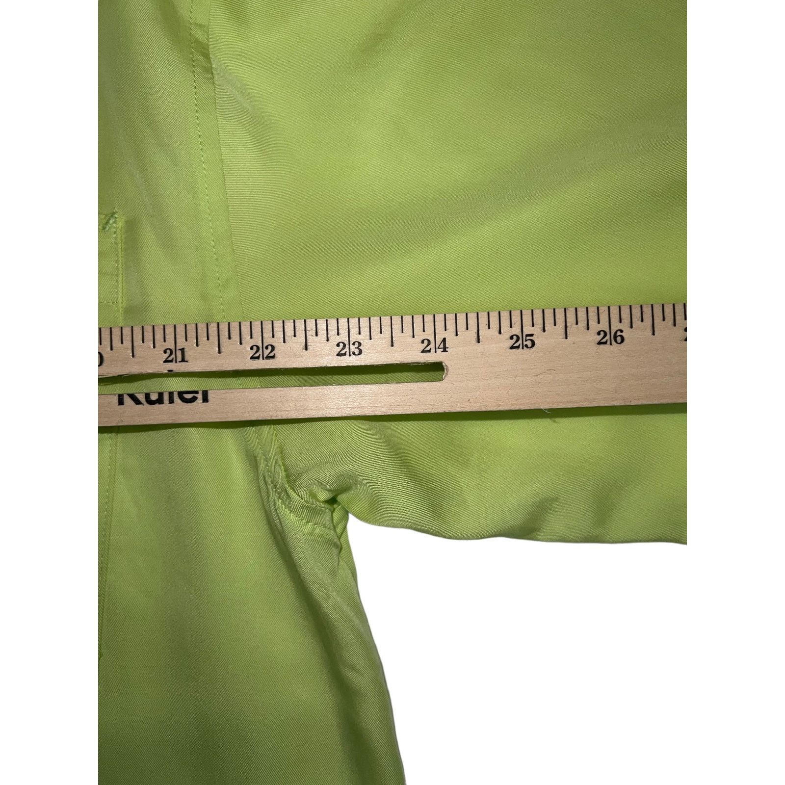 Other Bobblehaus Button Down Lime Green Utility Shirt -Size L, NWT Size US L / EU 52-54 / 3 - 14 Thumbnail