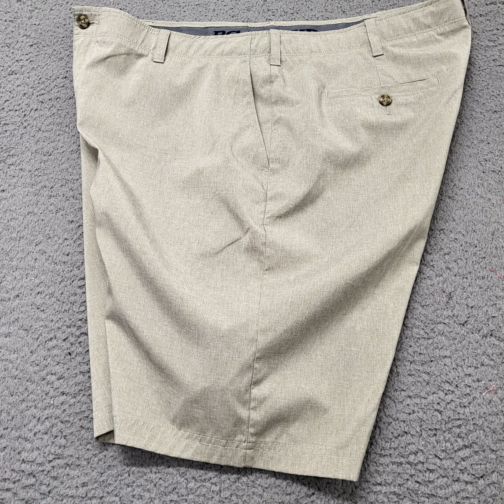 PGA Tour PGA TOUR Shorts Men Size 42 Golf Performance Stretch Khaki Heather Active Wear Size US 42 / EU 58 - 5 Thumbnail