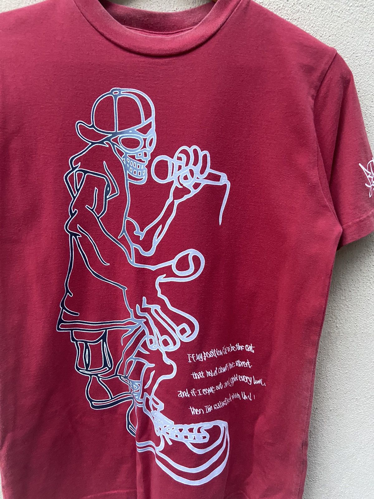 Vintage Vintage y2k Grass Hitter t shirt graffiti Size US M / EU 48-50 / 2 - 1 Thumbnail