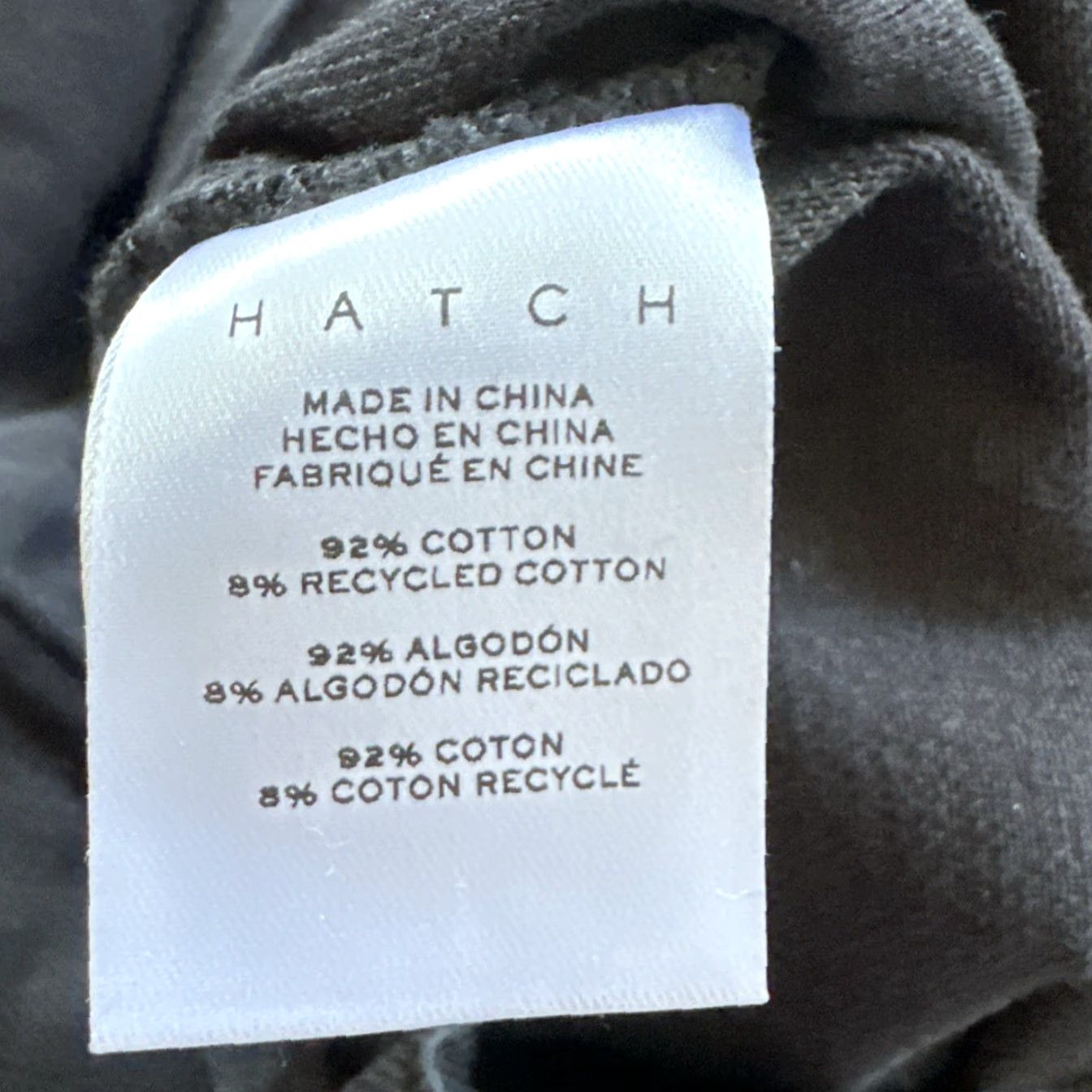 Vintage Hatch Maternity Jeans Pants Women Sz S Black Denim Stretch 5-Pocket Inseam 24 Cropped Comfort Elastic Waist Mid Rise Utility Denim Size 28" / US 6 / IT 42 - 3 Thumbnail