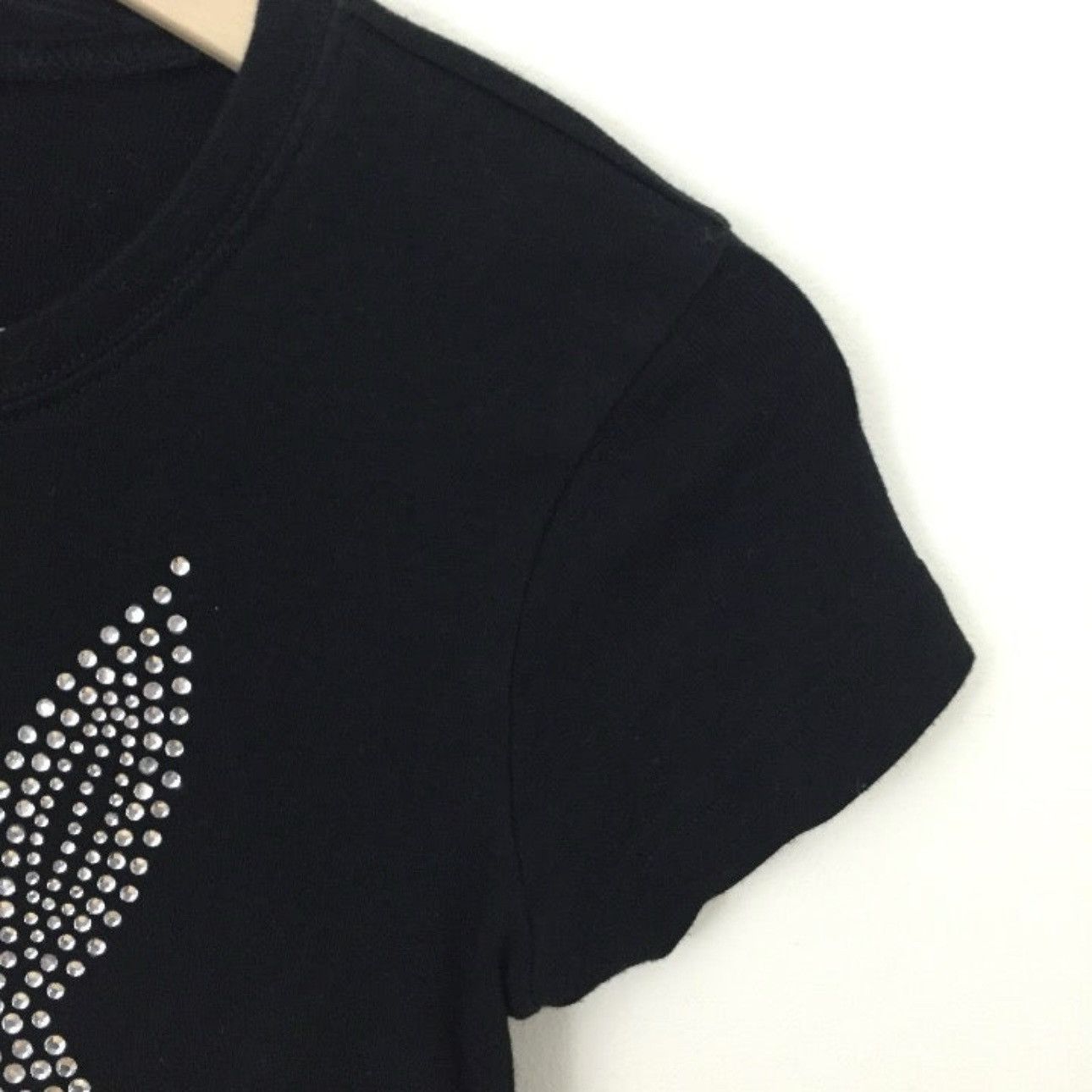 Playboy PLAYBOY Rare Vintage Y2K Black Rhinestone Bling Bunny Tee Size S / US 4 / IT 40 - 5 Thumbnail