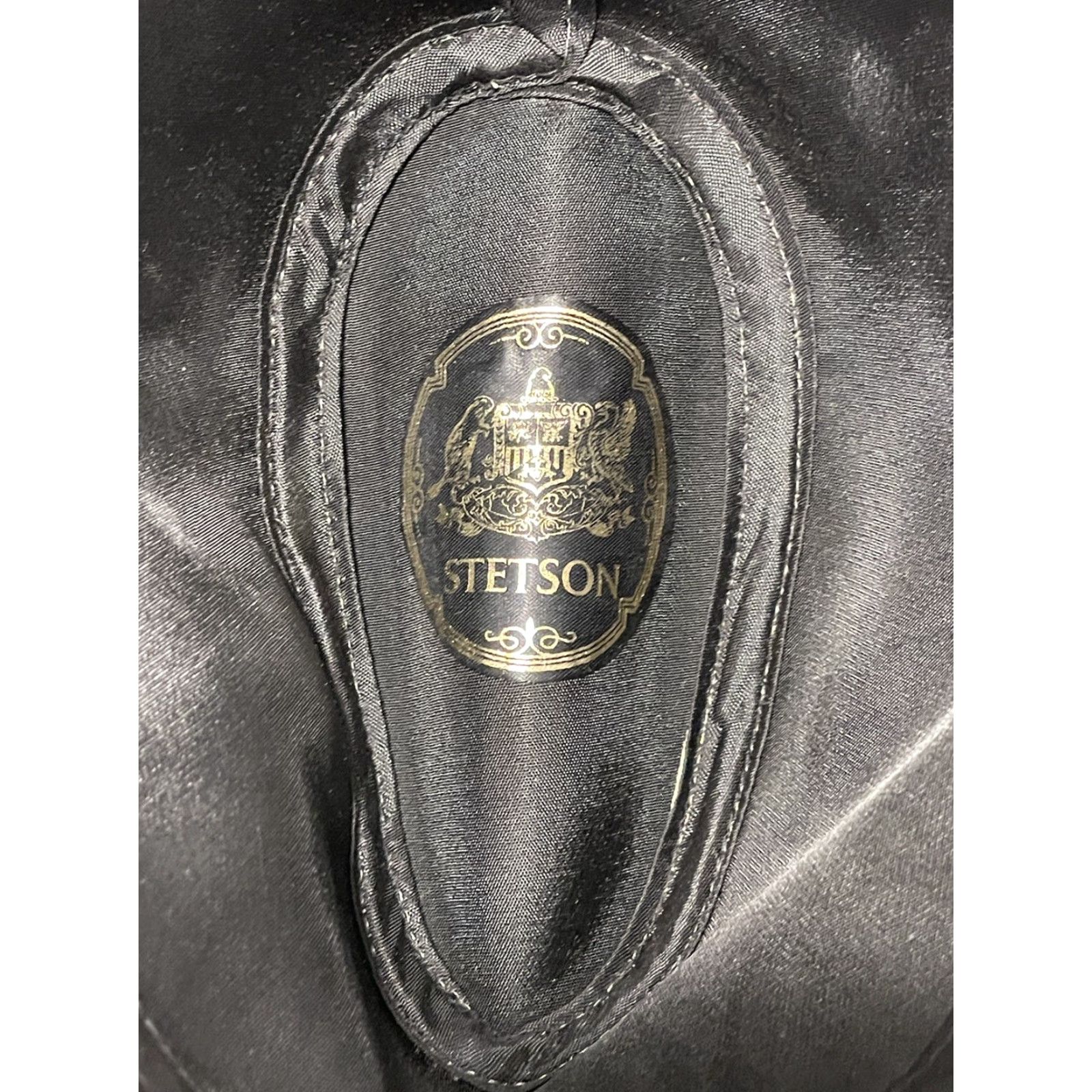 Stetson VINTAGE STETSON Fedora Hat Water Repellent 7 Tan Mens Wide Brim Lined Water Resistant Weather Classic Western Hat Size ONE SIZE - 6 Thumbnail