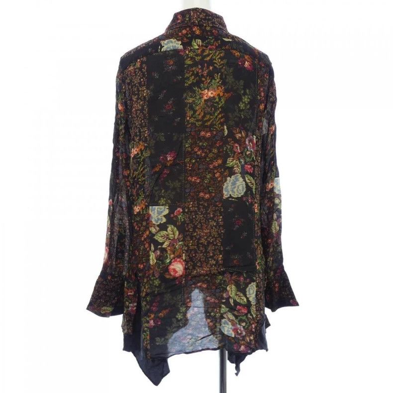 Y's Y's Printed Long Shirt Size XS / US 0-2 / IT 36-38 - 2 Thumbnail