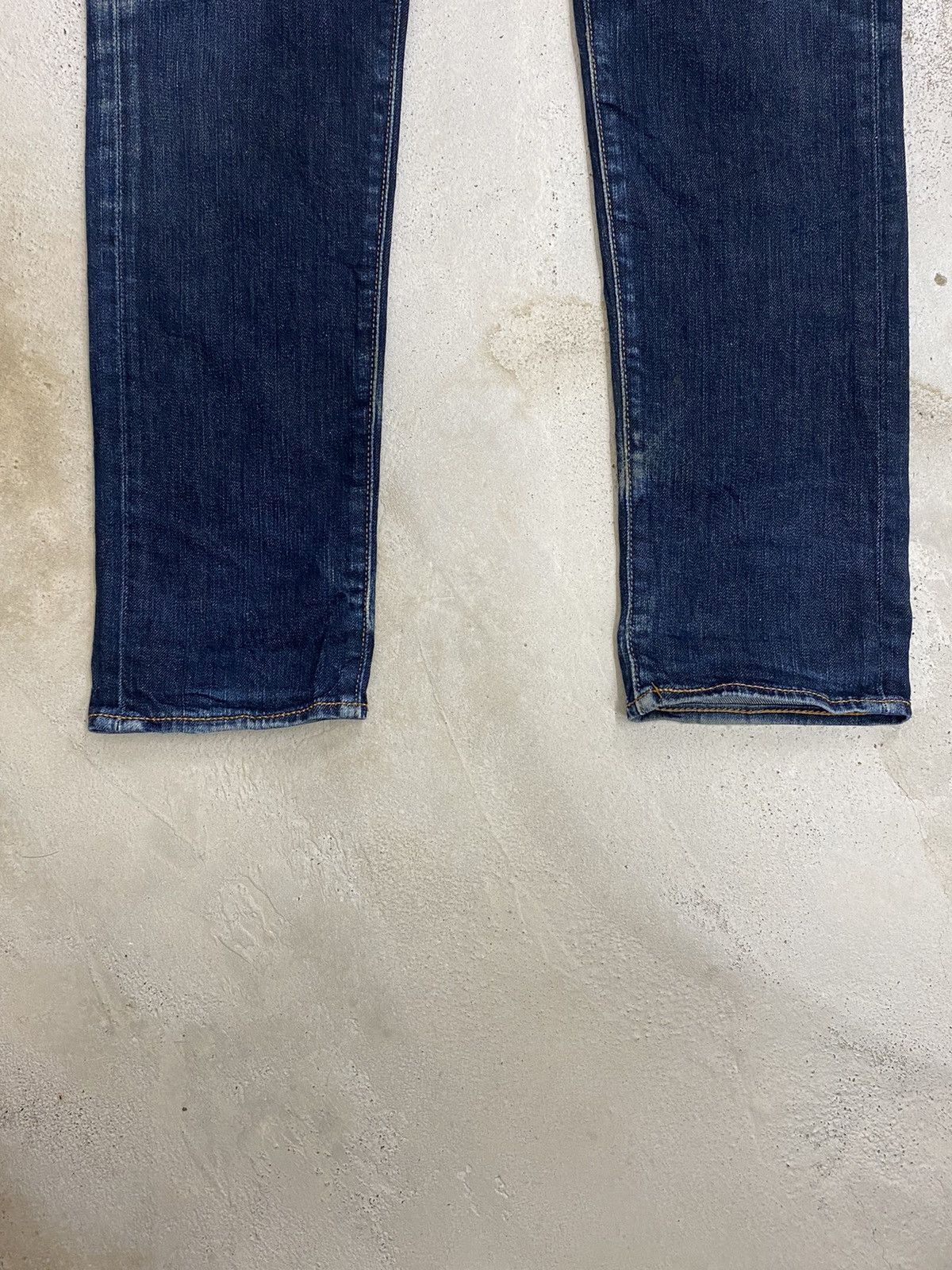 Japanese Brand × Levi's Levis 508 K445 Blue Jean Washed Distress Slim Fit Style Size US 31 - 5 Thumbnail