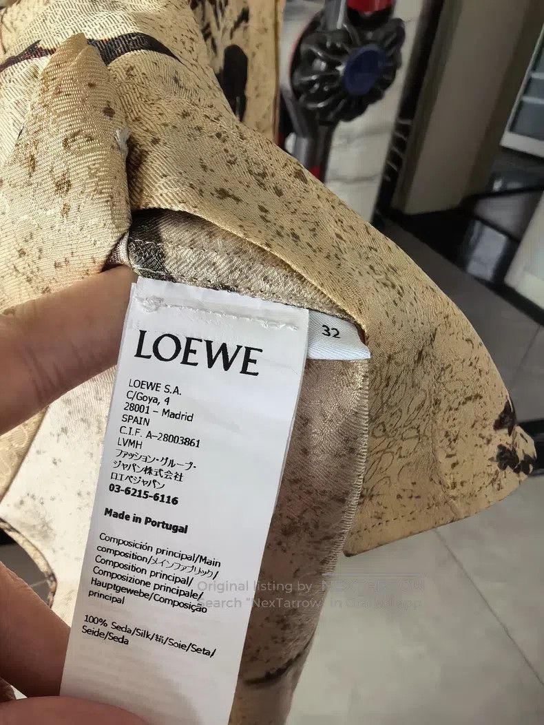 Loewe Loewe Long-sleeve oversized shirt coat with small animal p Size 4XL / US 24-26 - 4 Thumbnail