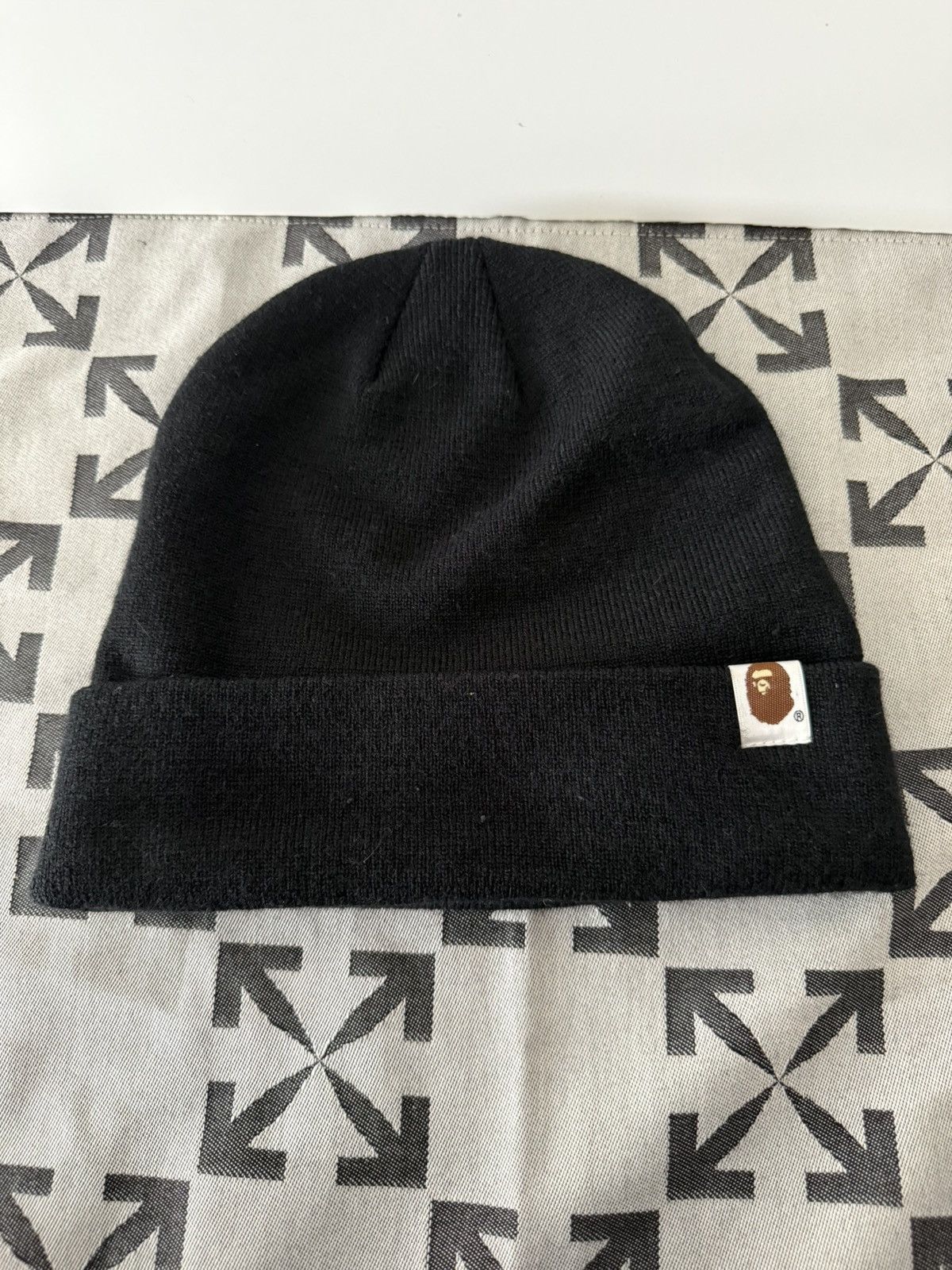 Bape Bape Beanie Black Size ONE SIZE - 2 Thumbnail