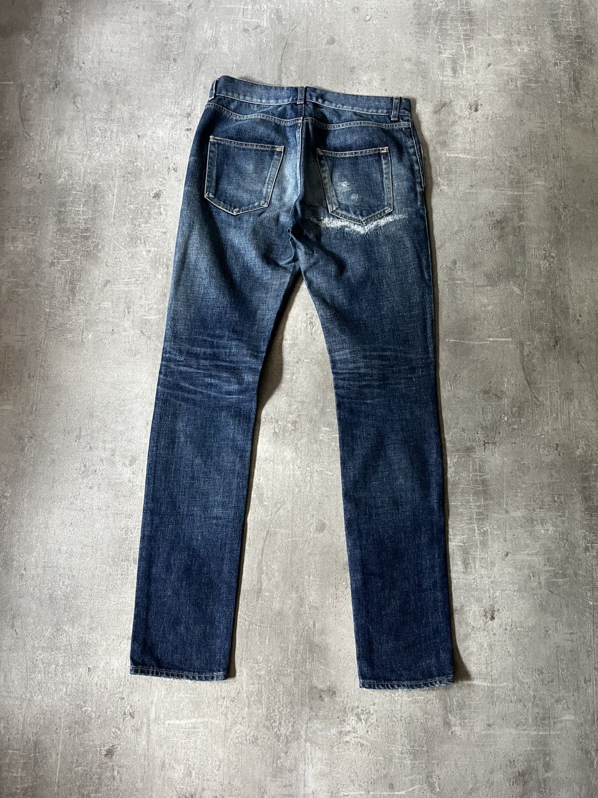 Saint Laurent Paris Saint Laurent A/W 18 washed distressed jeans Size US 30 / EU 46 - 2 Thumbnail