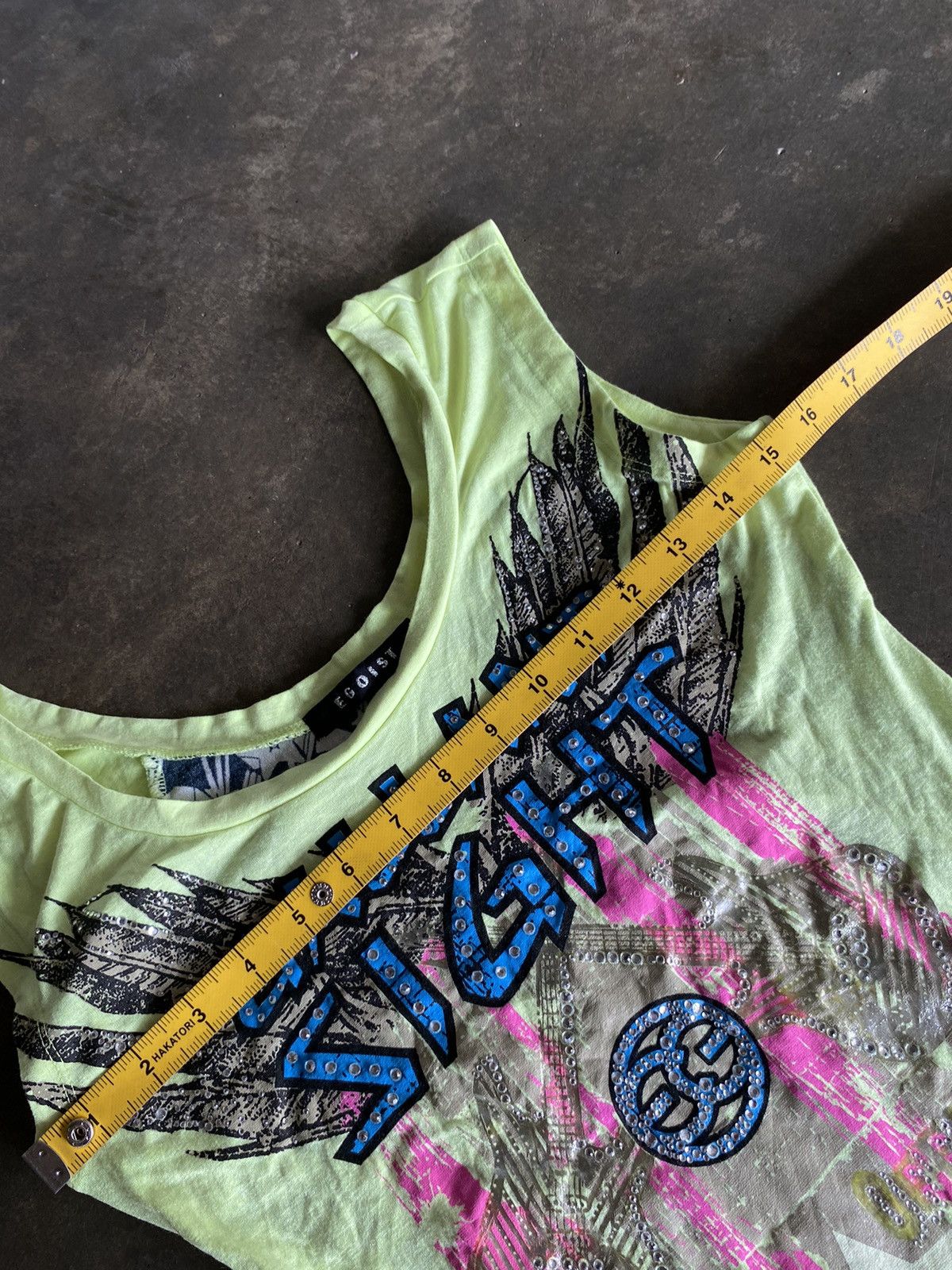 Japanese Brand Y2K EGOIST TANK TOPS Size XS / US 0-2 / IT 36-38 - 9 Thumbnail