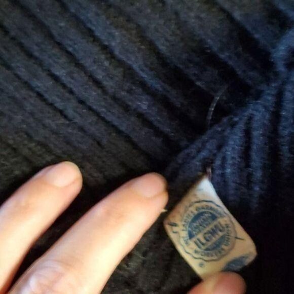 Vintage Bobbie Brooks Vintage Union Tag 100% Orlon Acrylic Black Rib Size L / US 10 / IT 46 - 3 Thumbnail