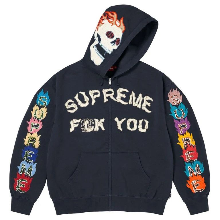 Hypebeast × Streetwear × Supreme Supreme/Frank Frazetta Zip Up
