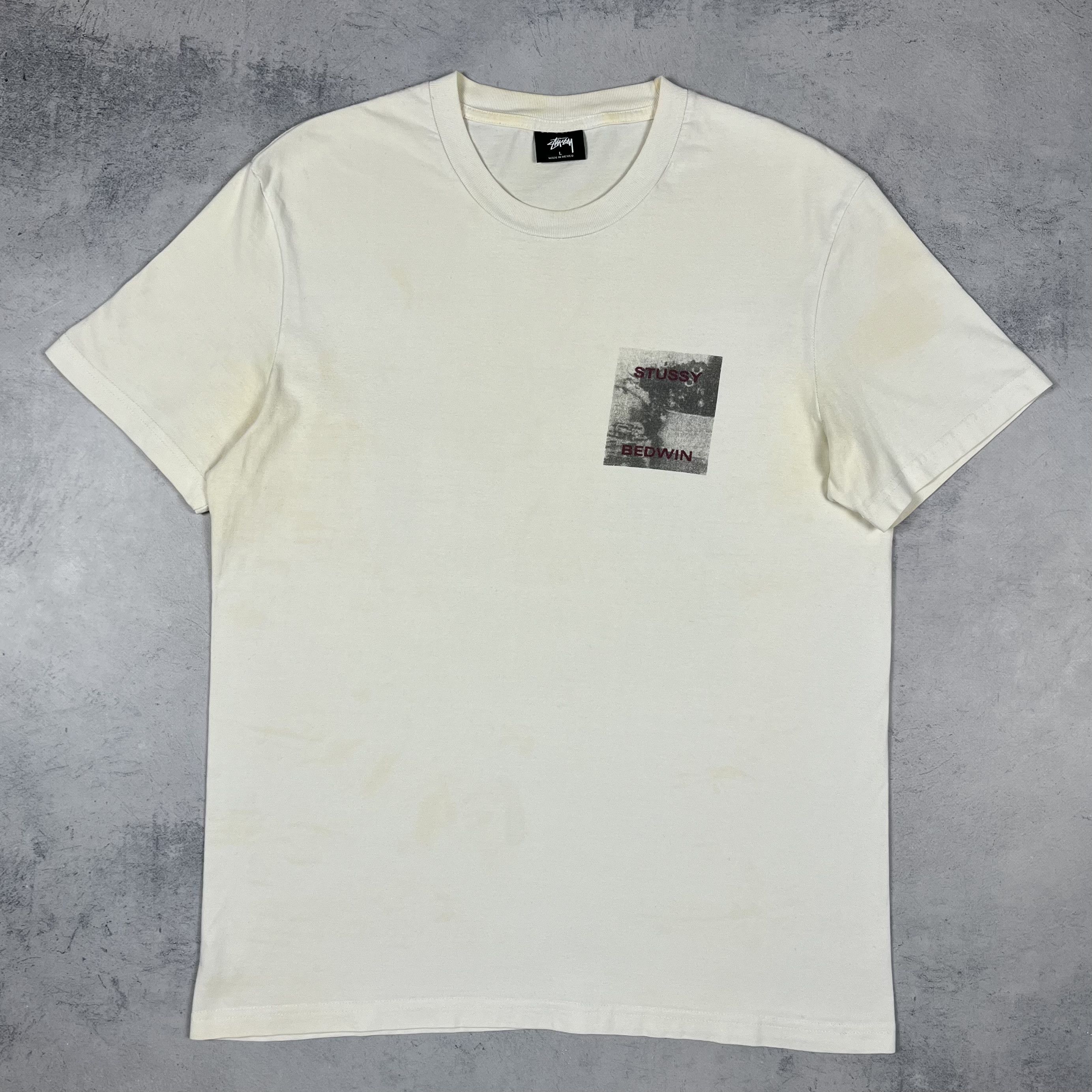 Stussy Stussy X Bedwin Art Big Logo T Shirt Size US L / EU 52-54 / 3 - 15 Thumbnail
