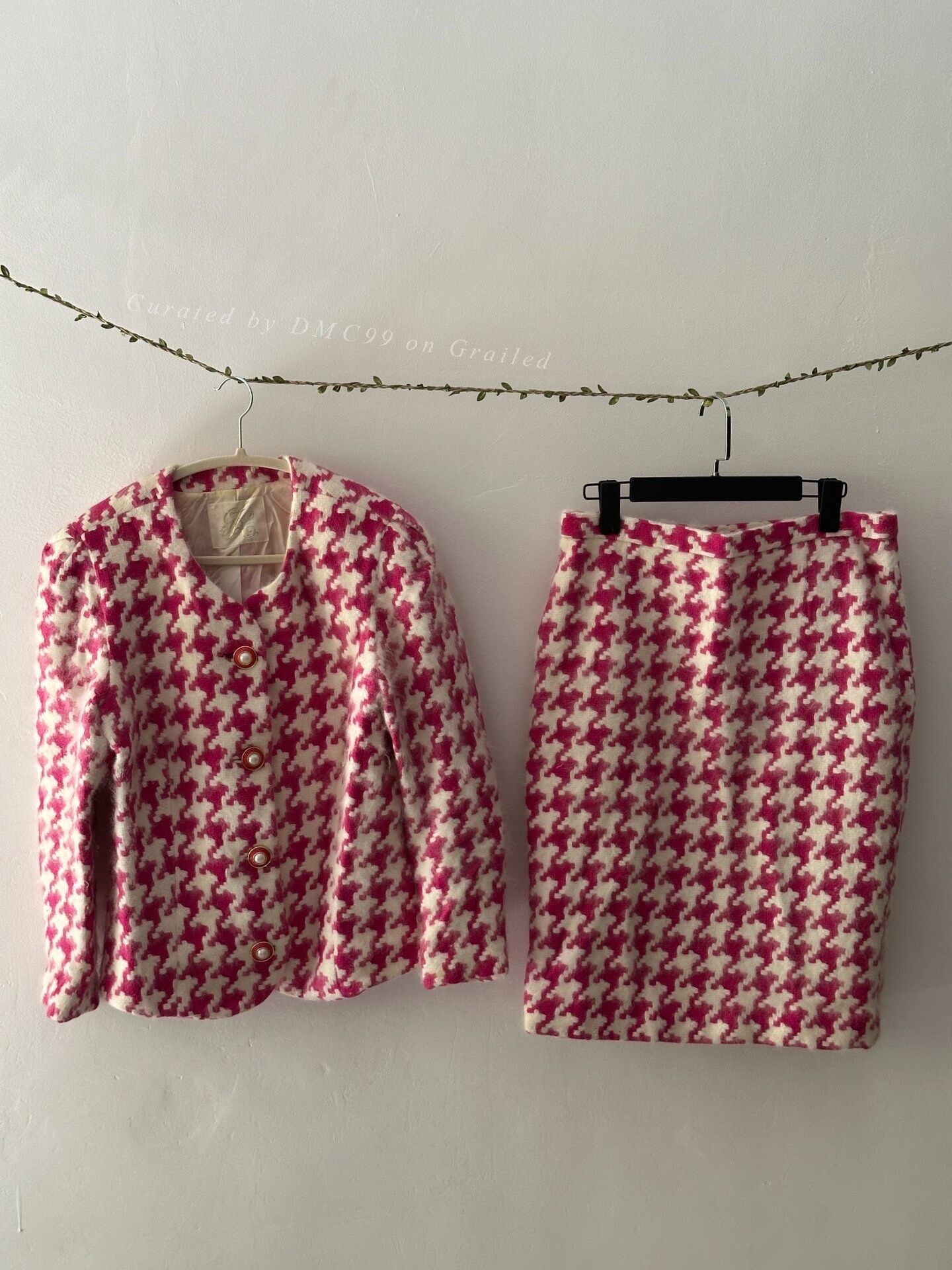 Italia Independent Vintage Itariya Houndstooth Suit Size M / US 6-8 / IT 42-44 - 1 Thumbnail