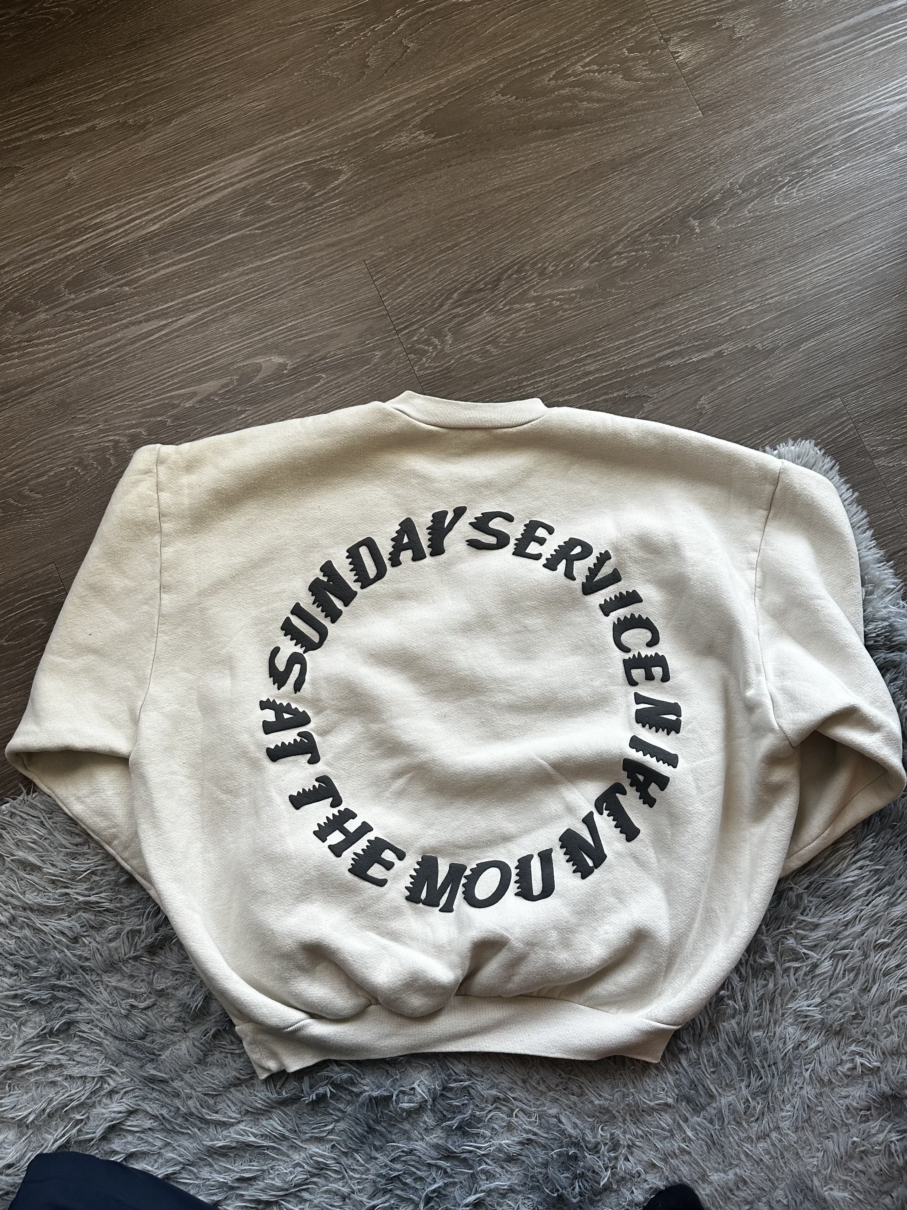Cactus Plant Flea Market × Yeezy COACHELLA SUNDAY SERVICE CREWNECK Size US L / EU 52-54 / 3 - 2 Thumbnail
