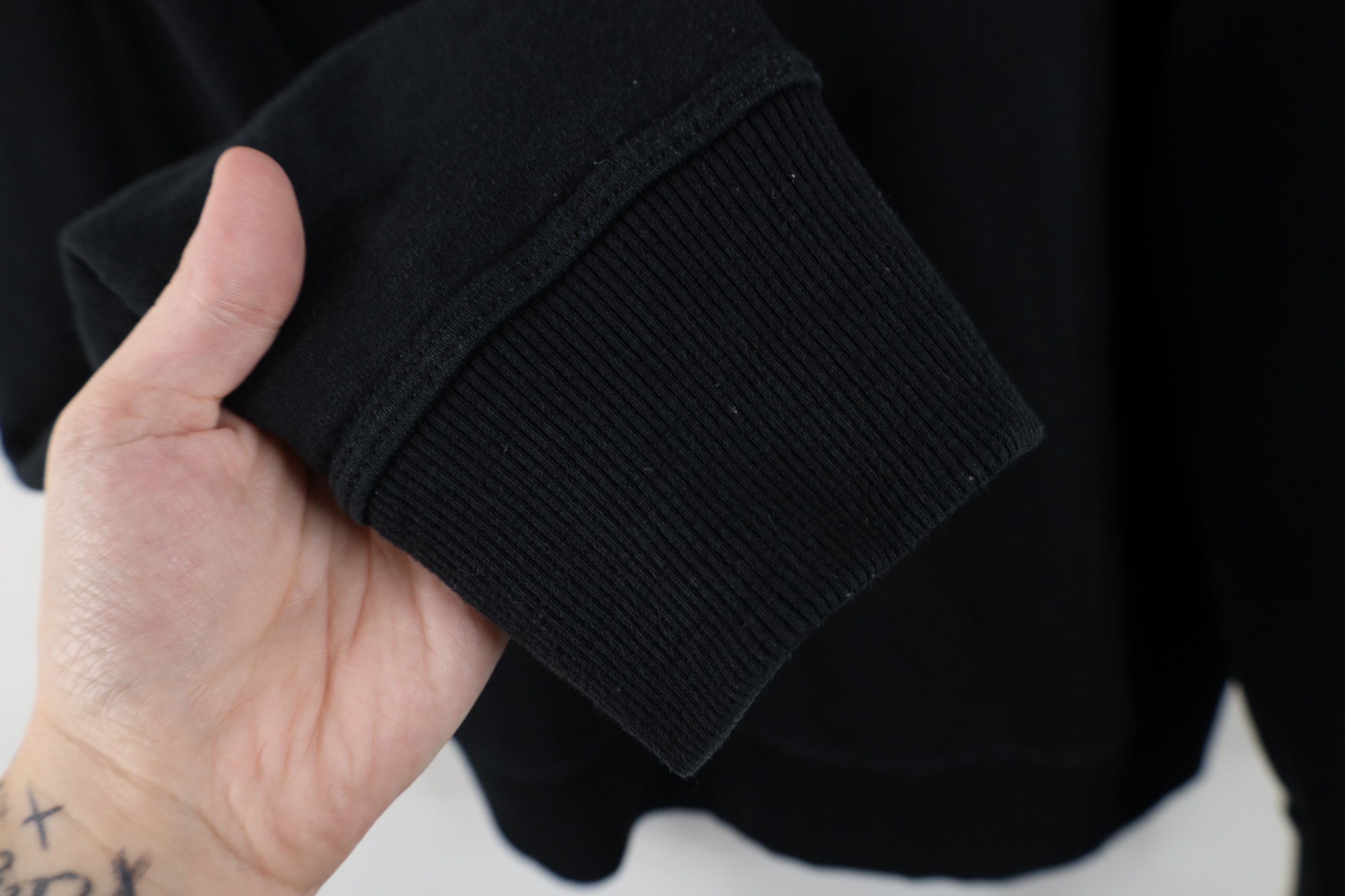 Champion Vintage Champion Monochrome Triple Black Crewneck Sweatshirt Size US L / EU 52-54 / 3 - 7 Thumbnail