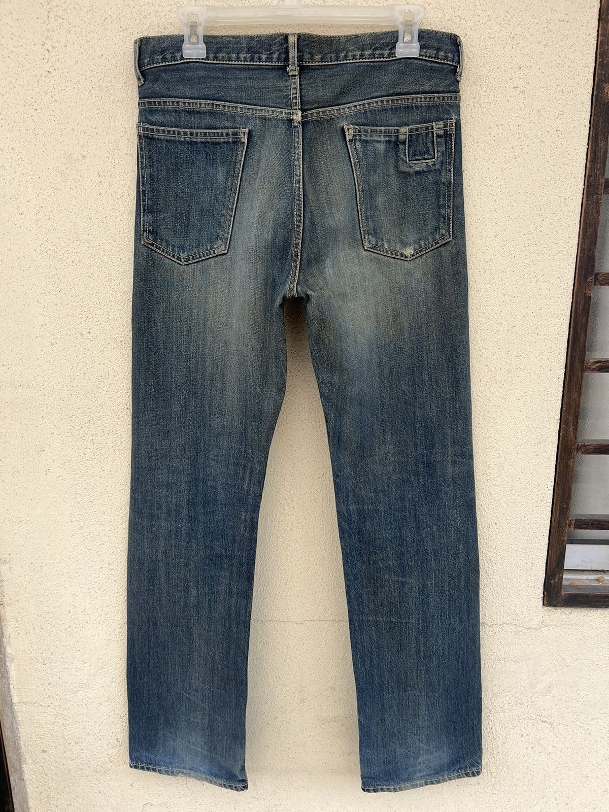 N.Hoolywood N. Hoolywood Japan Dirty Mud Denim Jeans Size US 31 - 15 Thumbnail