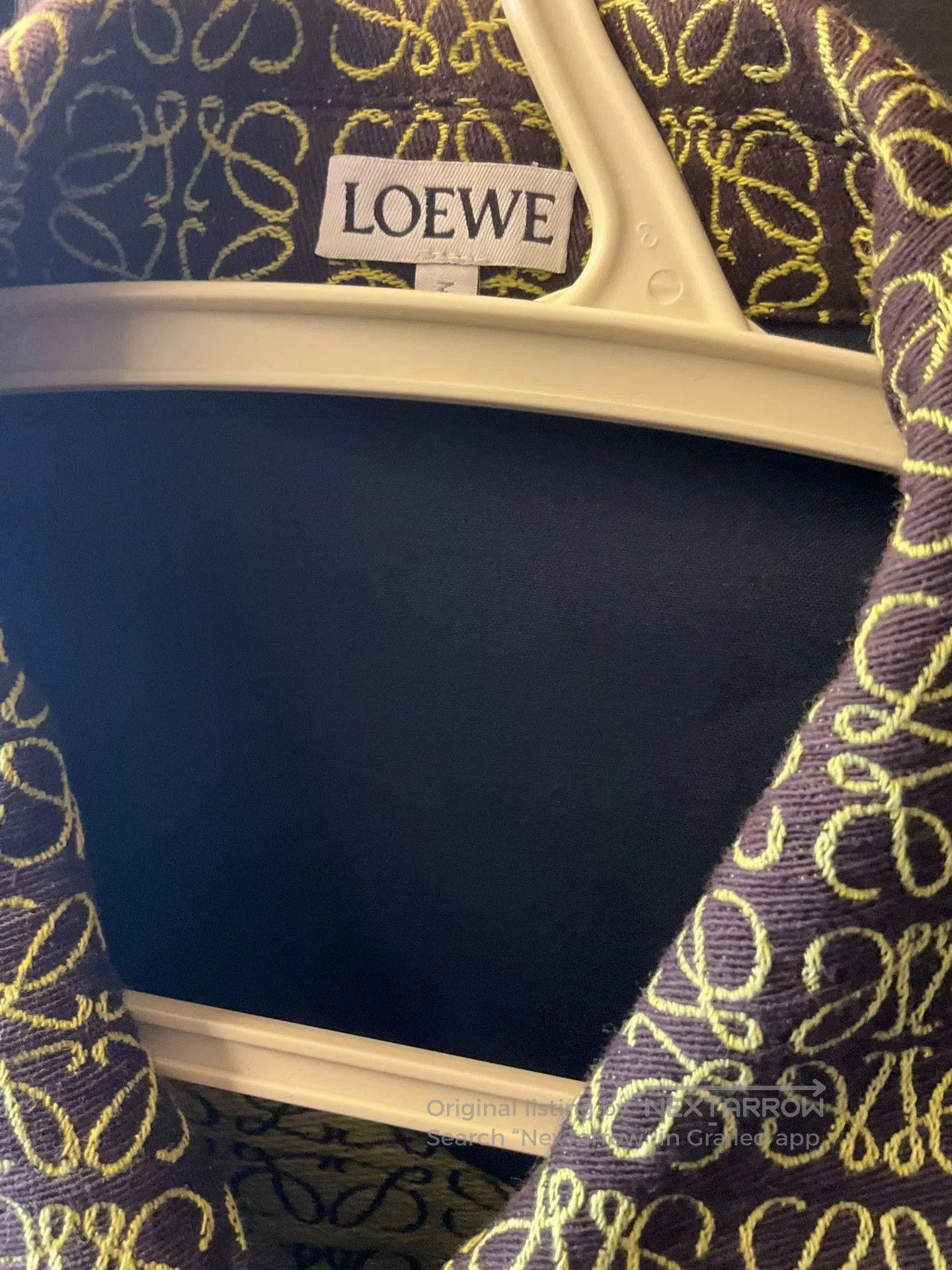 Loewe Men's Logo Jacquard Zip Jacket.
