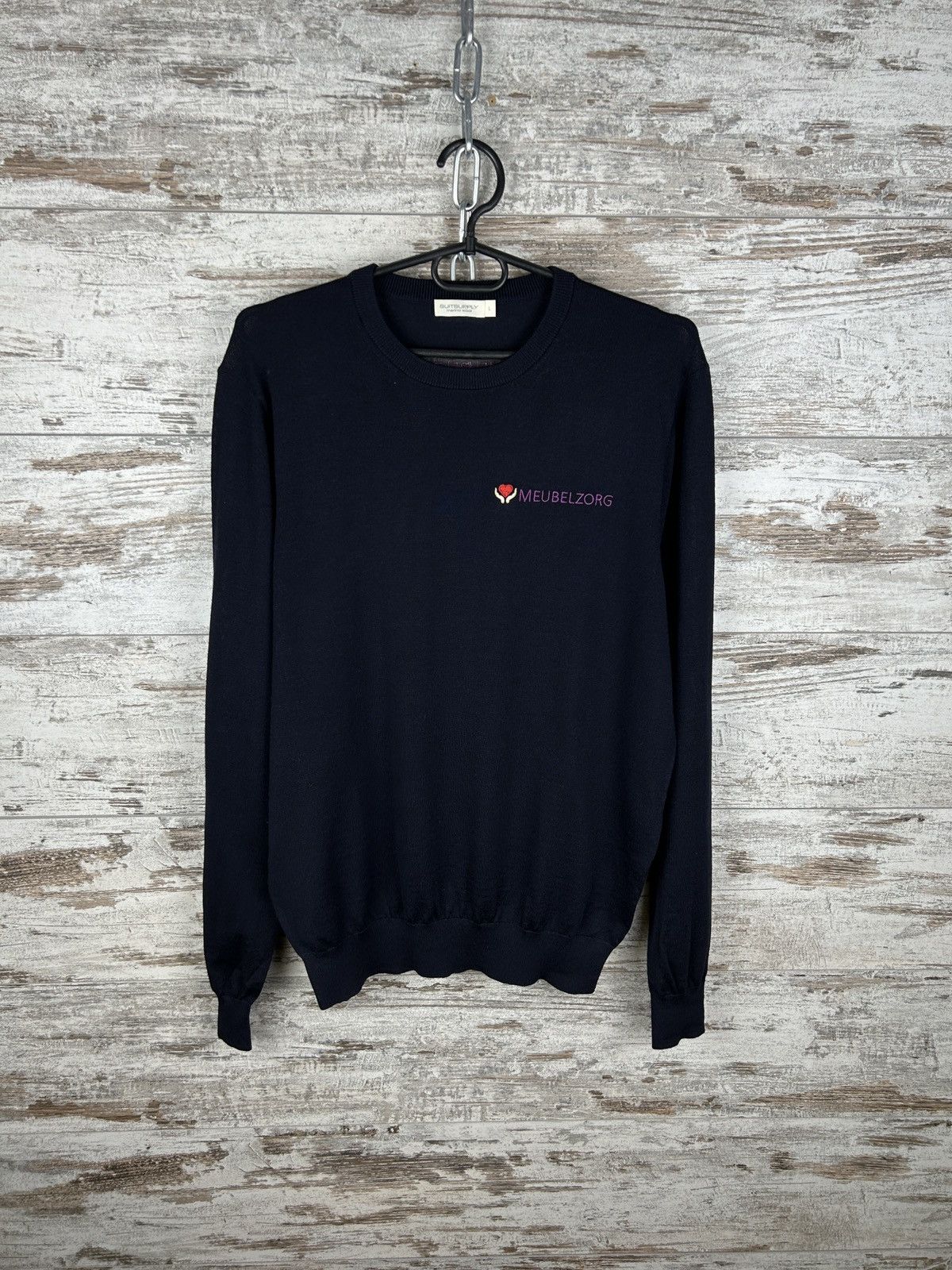 Suitsupply × Vintage Mens Suitsupply merino wool sweater luxury size L knitwear Size US L / EU 52-54 / 3 - 1 Thumbnail