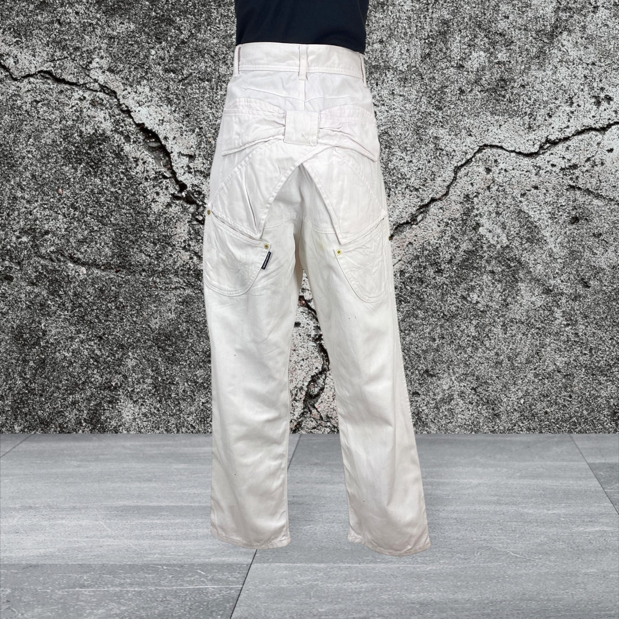 mercibeaucoup Drop Crotch Baker Pocket Rodeo Crowns Pants Size US 30 / EU 46 - 2 Thumbnail
