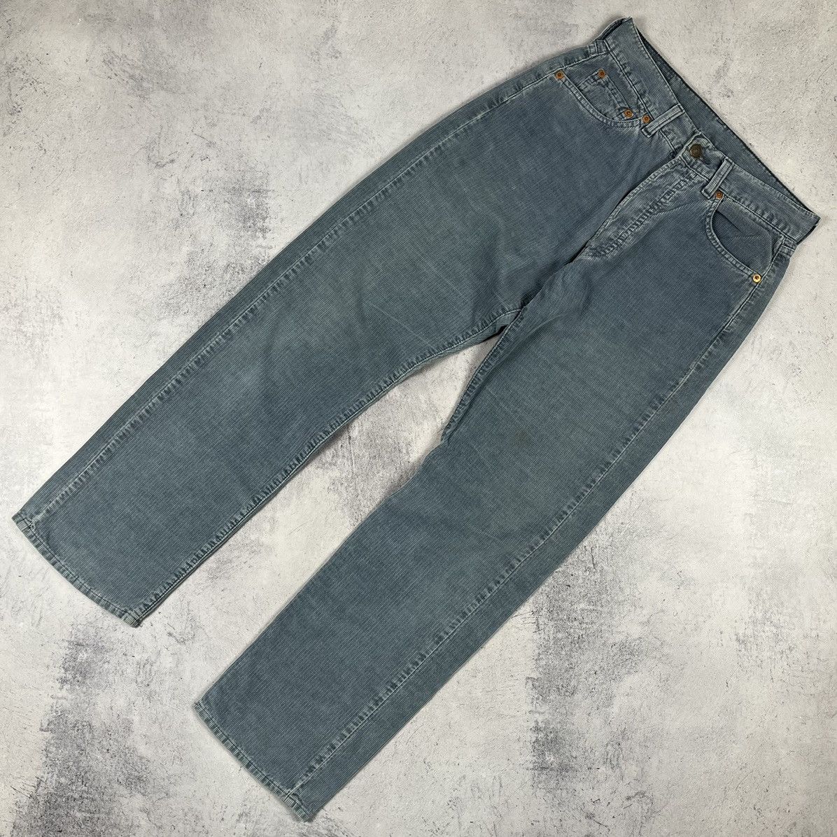 Levi's Vintage Levis 551 velvet white tab corduroy pants 90’s Size US 29 - 9 Thumbnail