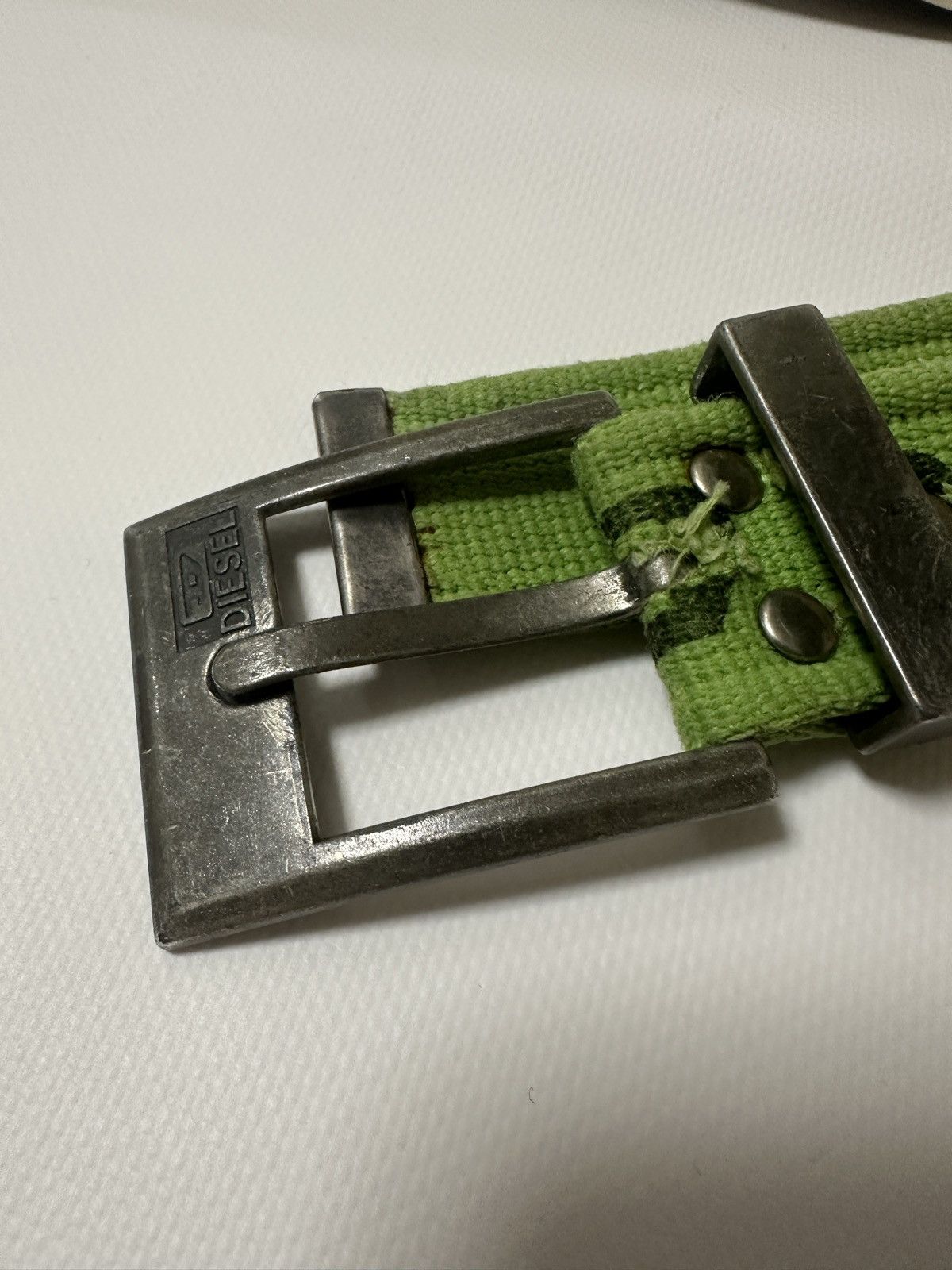Diesel × Vintage Diesel monogram vintage cotton belt Size ONE SIZE - 2 Thumbnail
