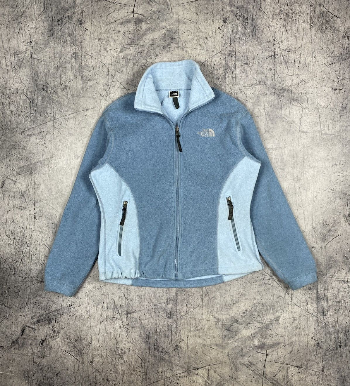 The North Face Vintage The North Face Baby Blue Fleece Jacket Size L / US 10 / IT 46 - 2 Thumbnail