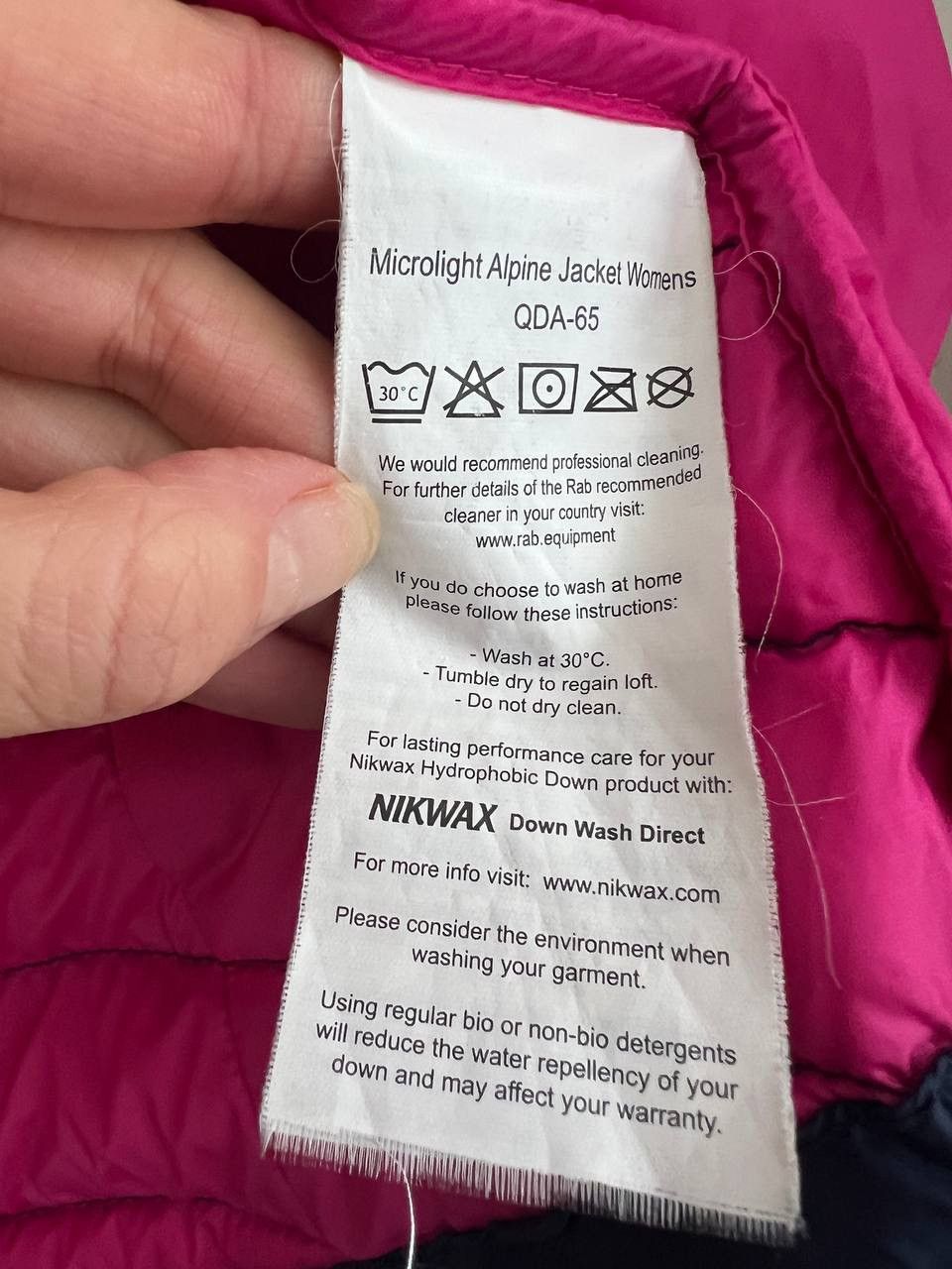 Rab Rab Microlight Alpine Jacket Womens Size M / US 6-8 / IT 42-44 - 5 Thumbnail