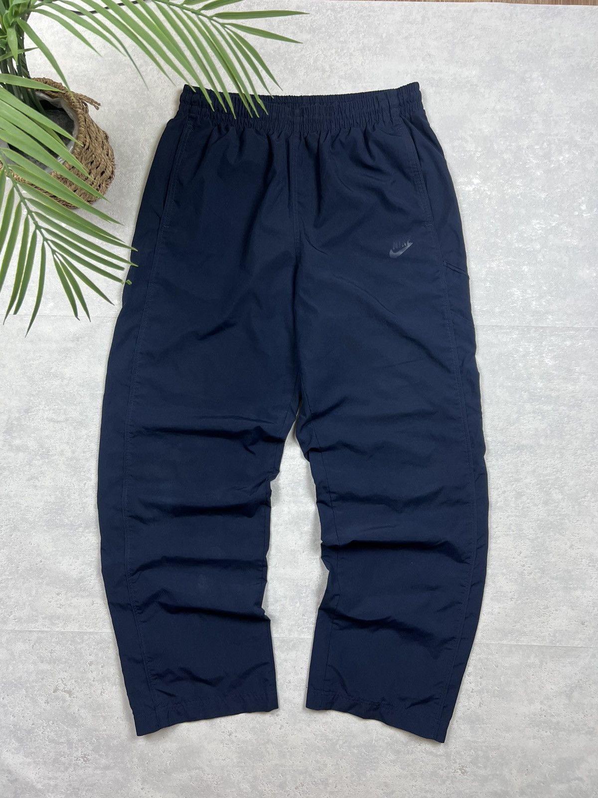 Nike 00s Nike Retro Logo Vintage Gorpcore Baggy Parachute Pants Size US 32 / EU 48 - 1 Thumbnail
