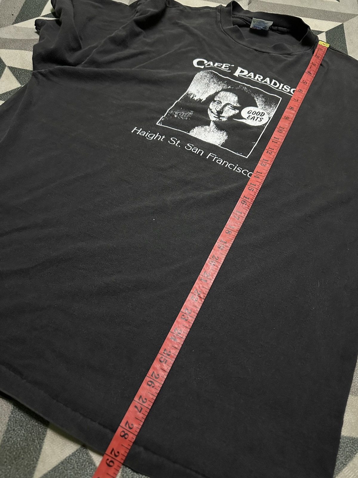Vintage Vintage 90s Cafe paradiso haigh st san francisco tshirt Size US XL / EU 56 / 4 - 9 Thumbnail