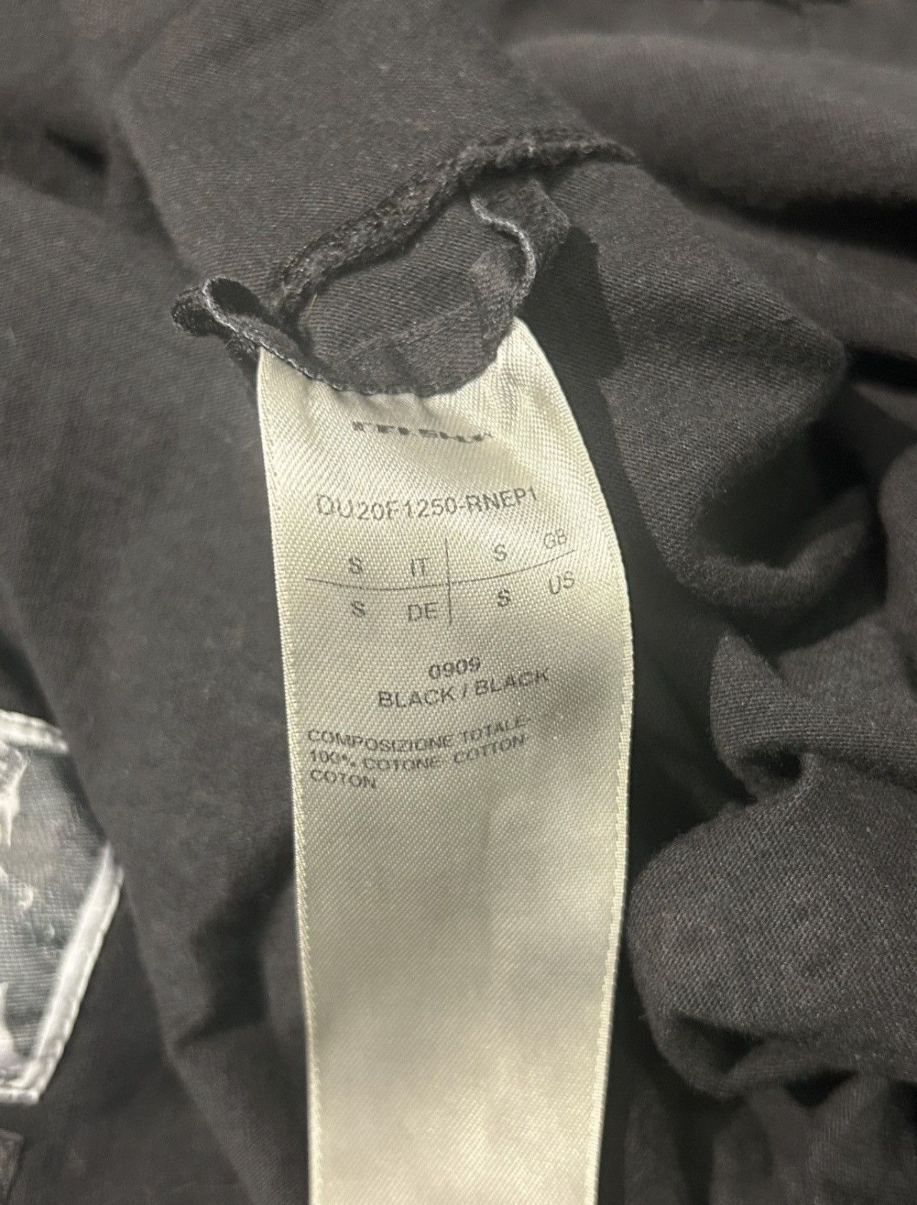 Rick Owens Drkshdw Rick Owen's Drkshdw Level Tee Size US S / EU 44-46 / 1 - 7 Thumbnail