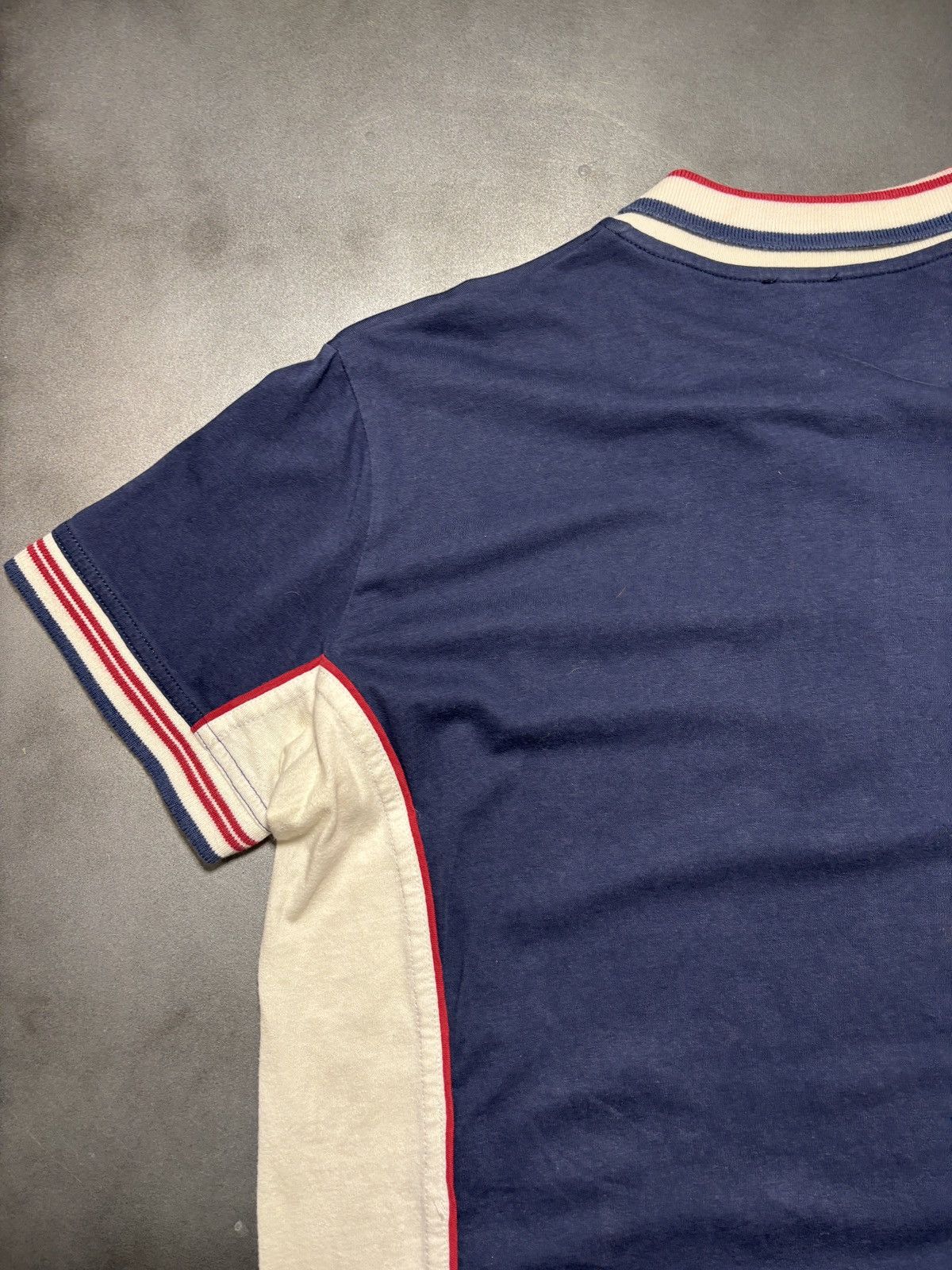 Dolce & Gabbana 2000s Dolce & Gabbana Polo Shirt Drawstring Crop Tennis Y2K Size M / US 6-8 / IT 42-44 - 14 Thumbnail